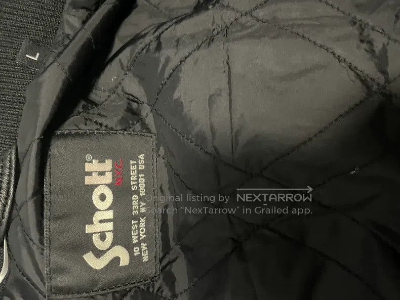 Schott Schott Classic motorcycle leather jacket stand-up collar l Size US L / EU 52-54 / 3 - 2 Thumbnail
