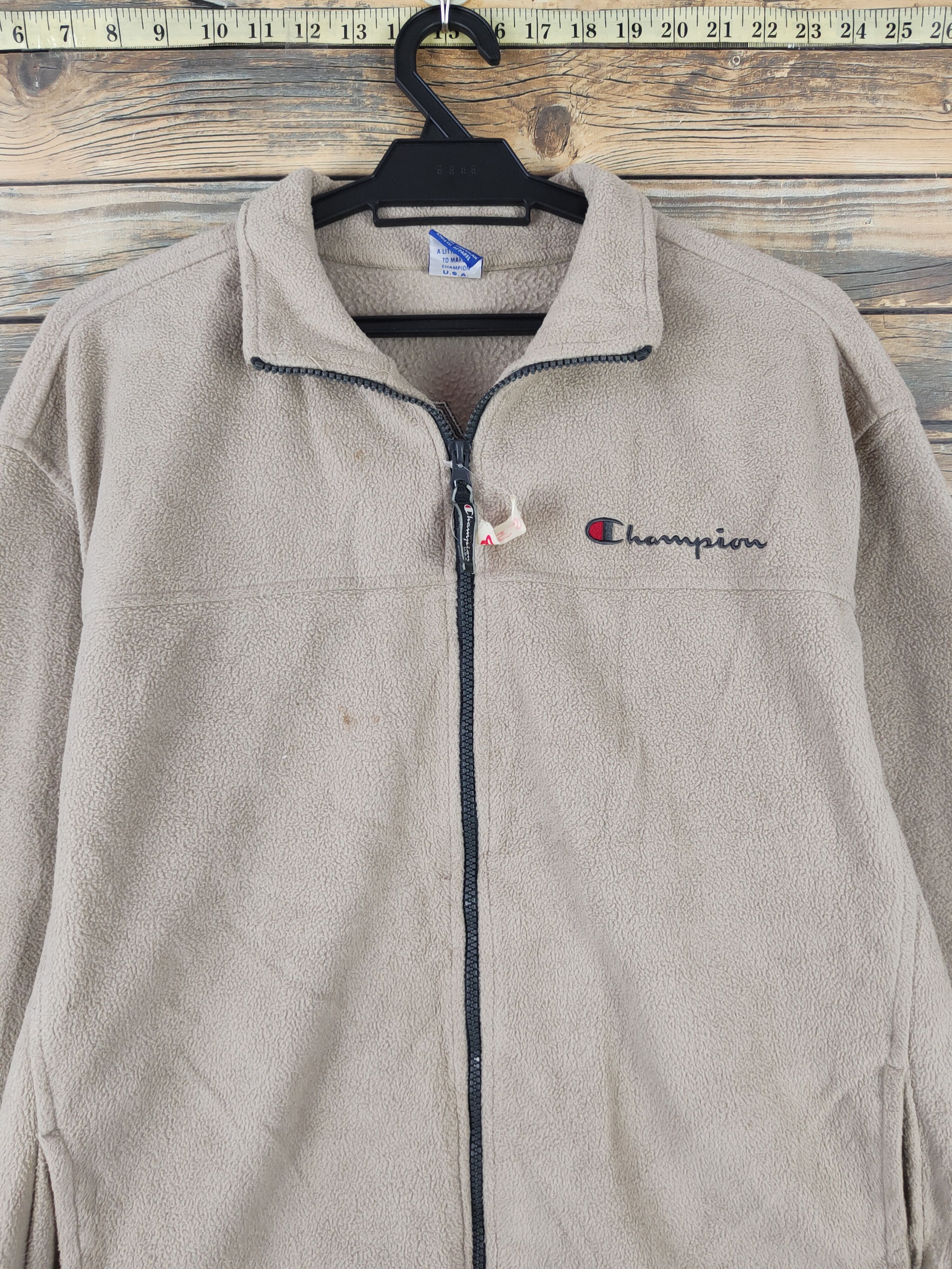 Champion × Vintage DL Champion Light Brown Wool Sweaters #553 Size US M / EU 48-50 / 2 - 2 Thumbnail