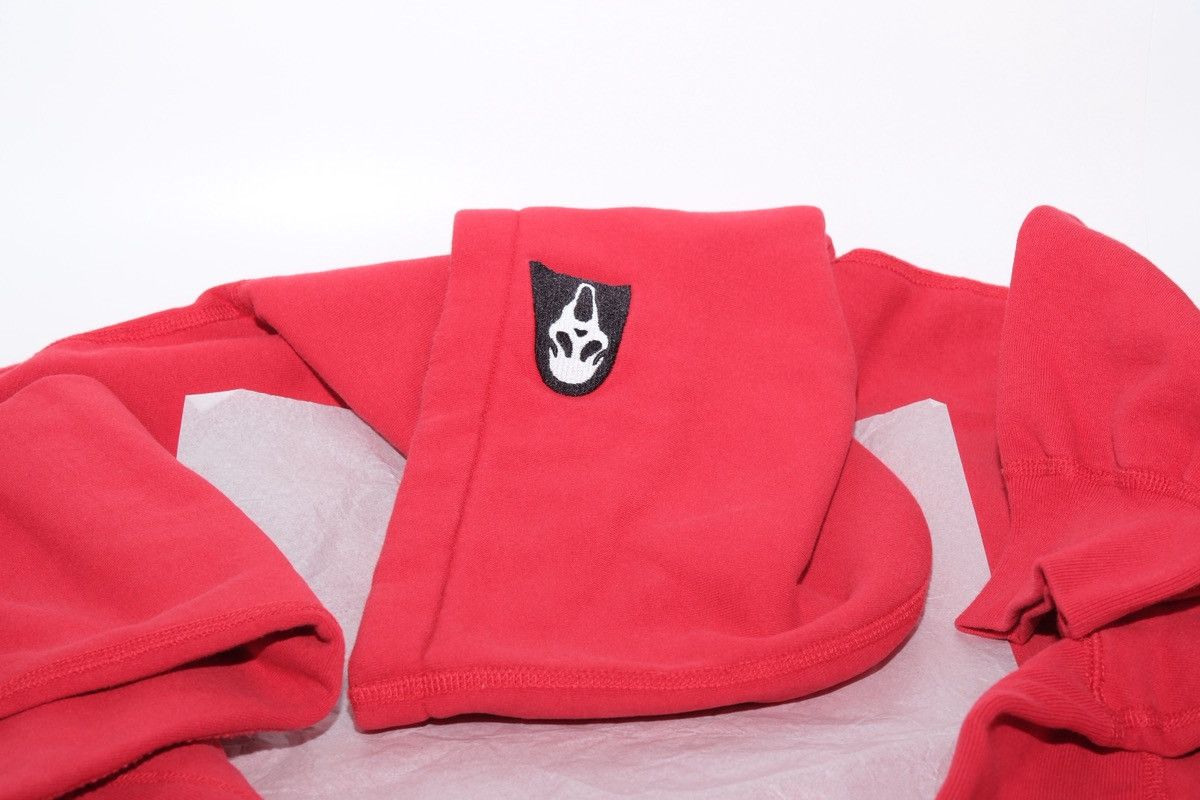 Supreme Supreme Ghostface Scream Arc Hooded Sweatshirt Hoodie Red Size US L / EU 52-54 / 3 - 6 Thumbnail