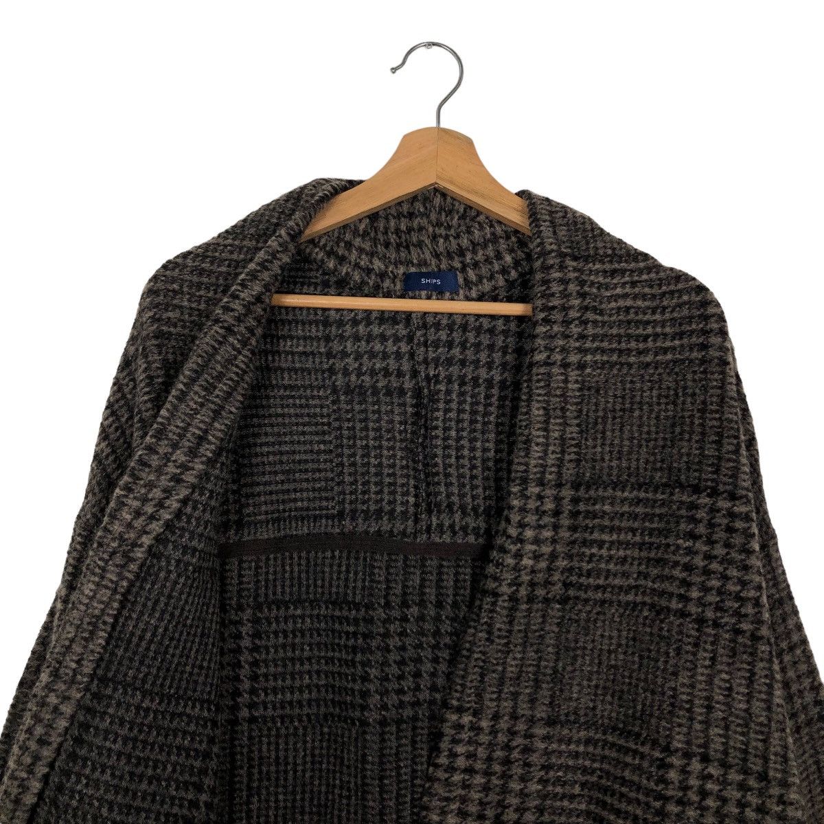 Japanese Brand Tartan Design Long Cardigan Jacket Ships Japan Issey Miyake Size US M / EU 48-50 / 2 - 10 Thumbnail