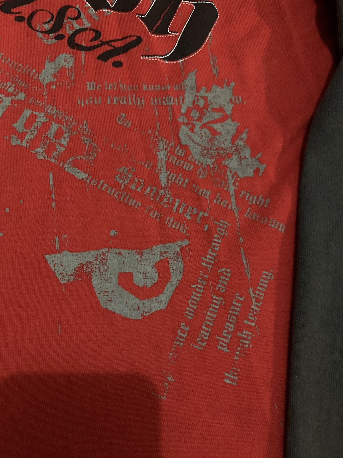 If Six Was Nine Y2k Bad Boy USA poem double layer iconic longsleeve Size US L / EU 52-54 / 3 - 5 Thumbnail