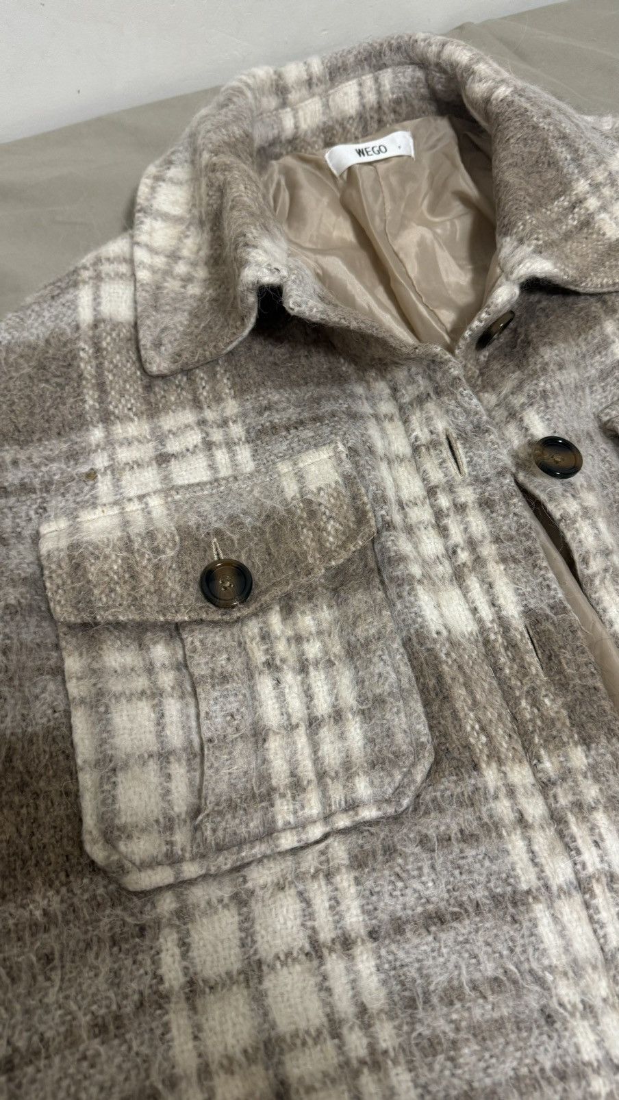 Japanese Brand WEGO Plush Jacket Size S / US 4 / IT 40 - 4 Thumbnail