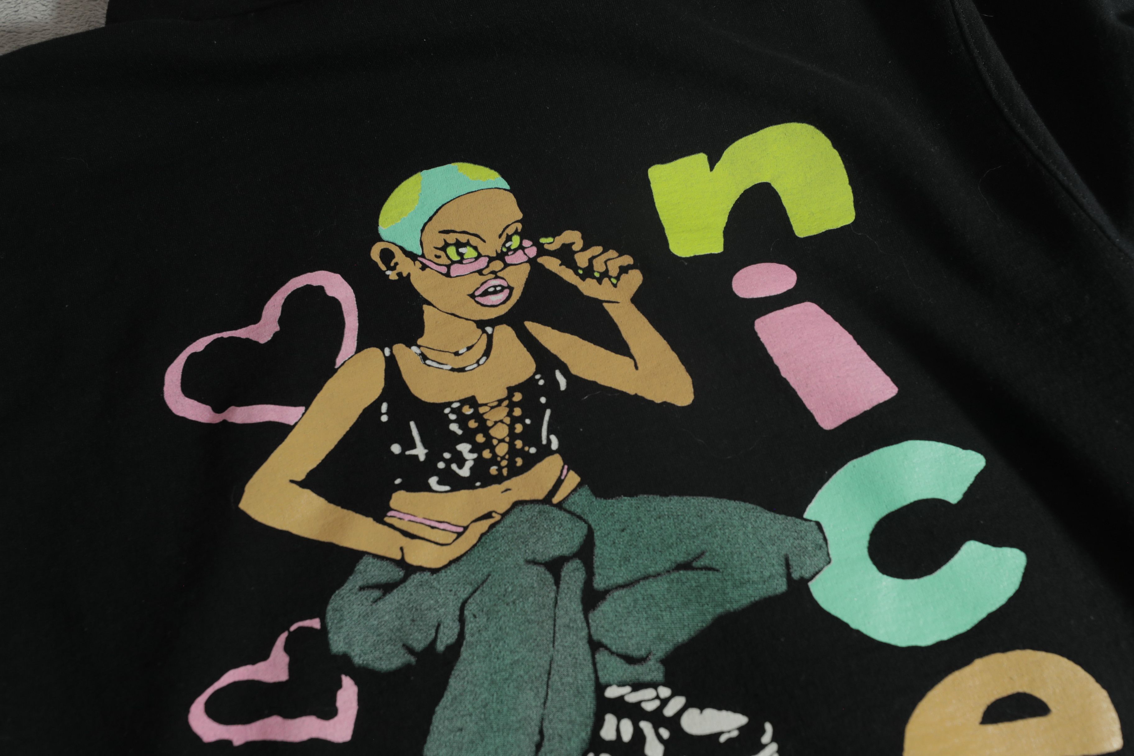 Band Tees × Champion Amindi Nice EP Hoodie (M) Size US M / EU 48-50 / 2 - 10 Thumbnail