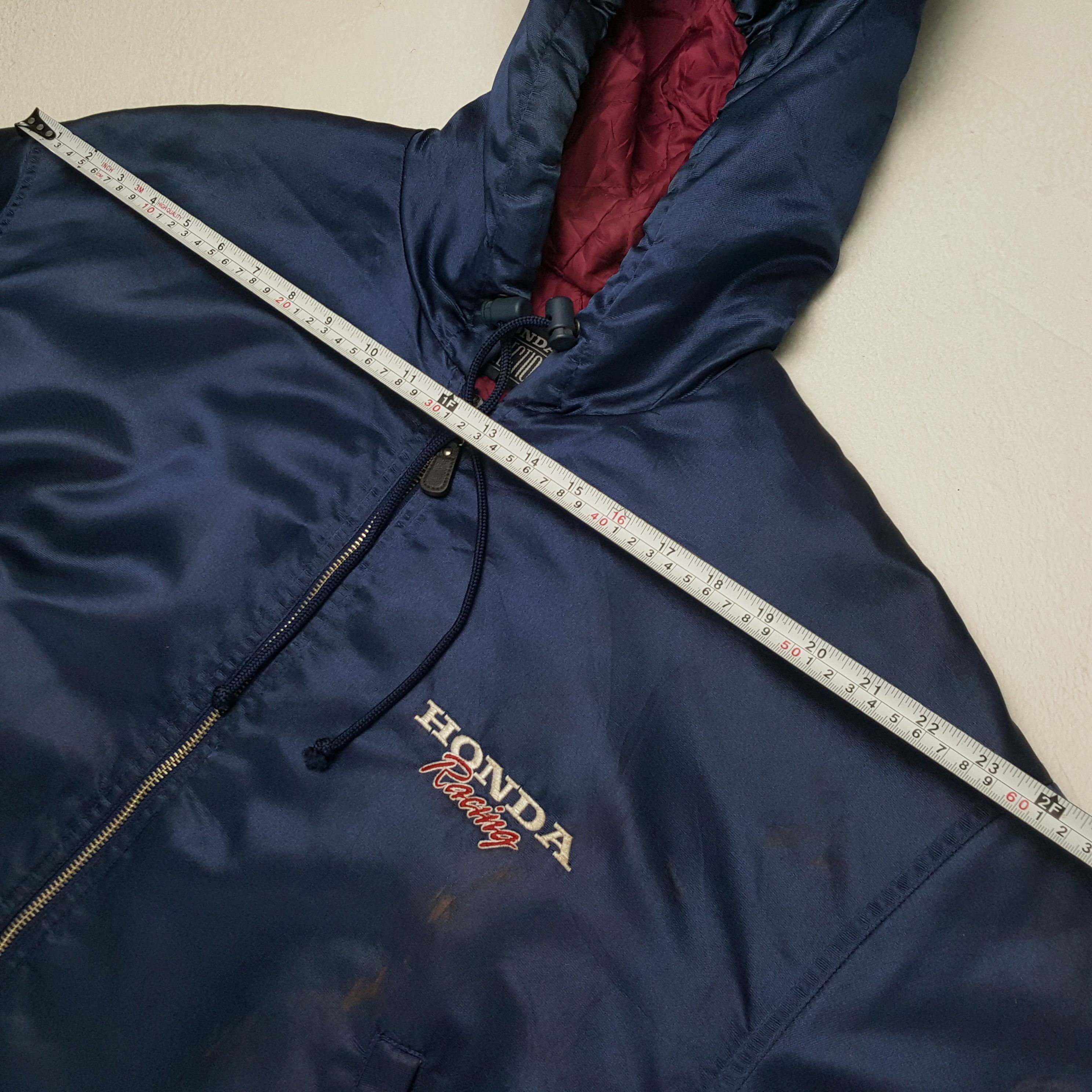 Honda × Vintage HONDA RACING Japanese Motorsports Hoodies Jacket Size US XL / EU 56 / 4 - 5 Thumbnail