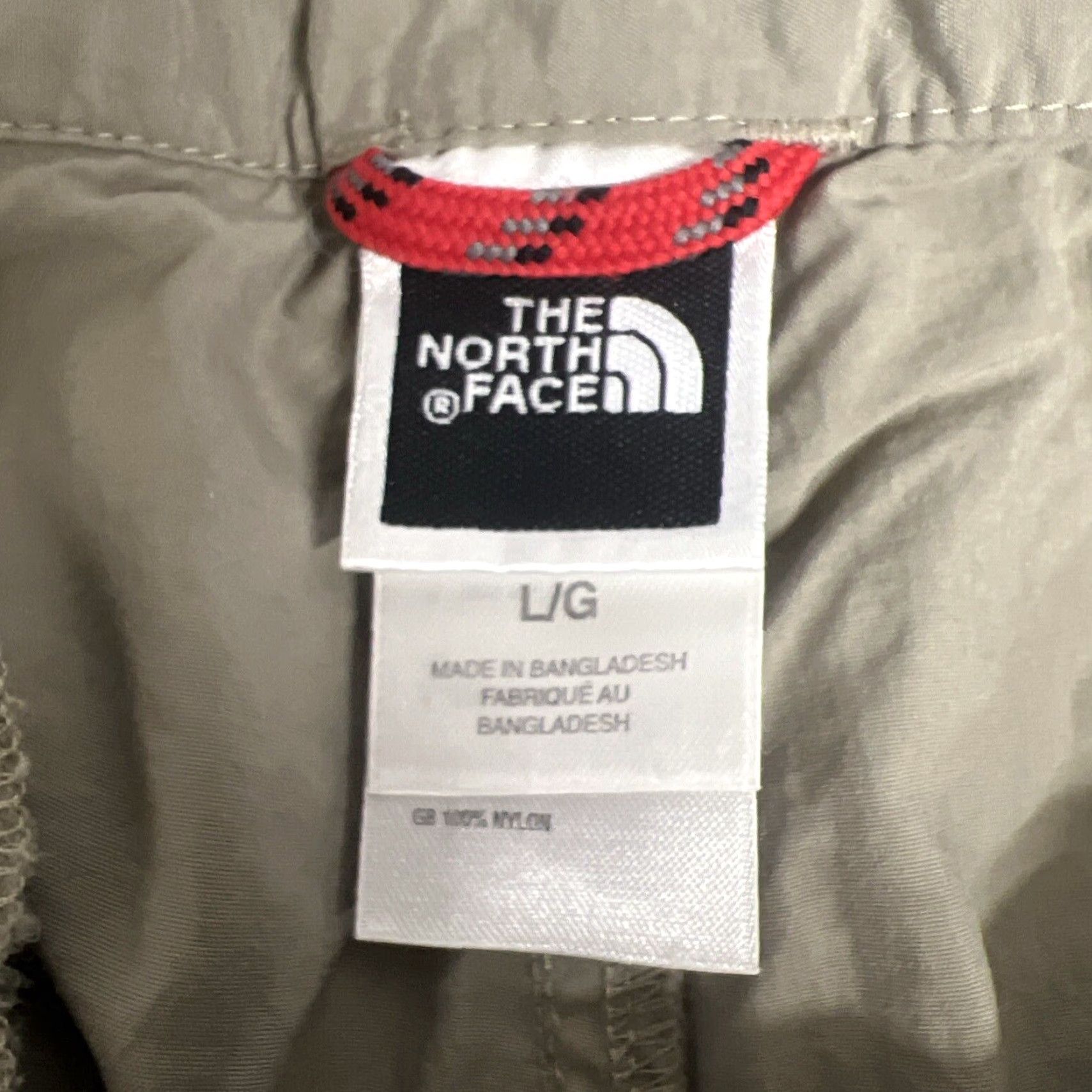 The North Face The North Face Beige Nylon Hiking Pants Mens Large 38x31 Size US 33 - 5 Thumbnail