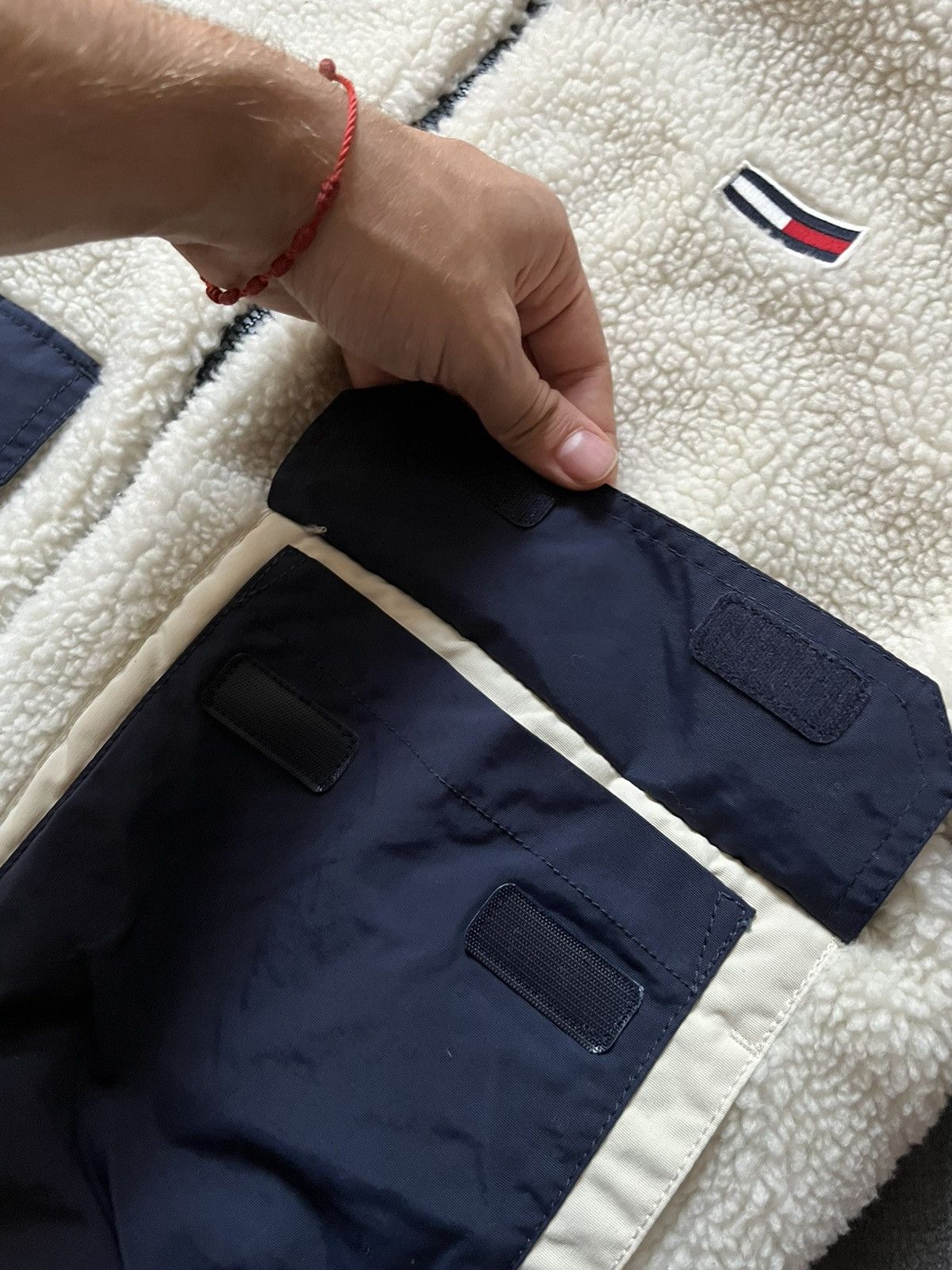 Japanese Brand × Tommy Hilfiger Tommy Hilfiger Reversible Jacket / Sherpa Rare Luxury Size US S / EU 44-46 / 1 - 10 Thumbnail