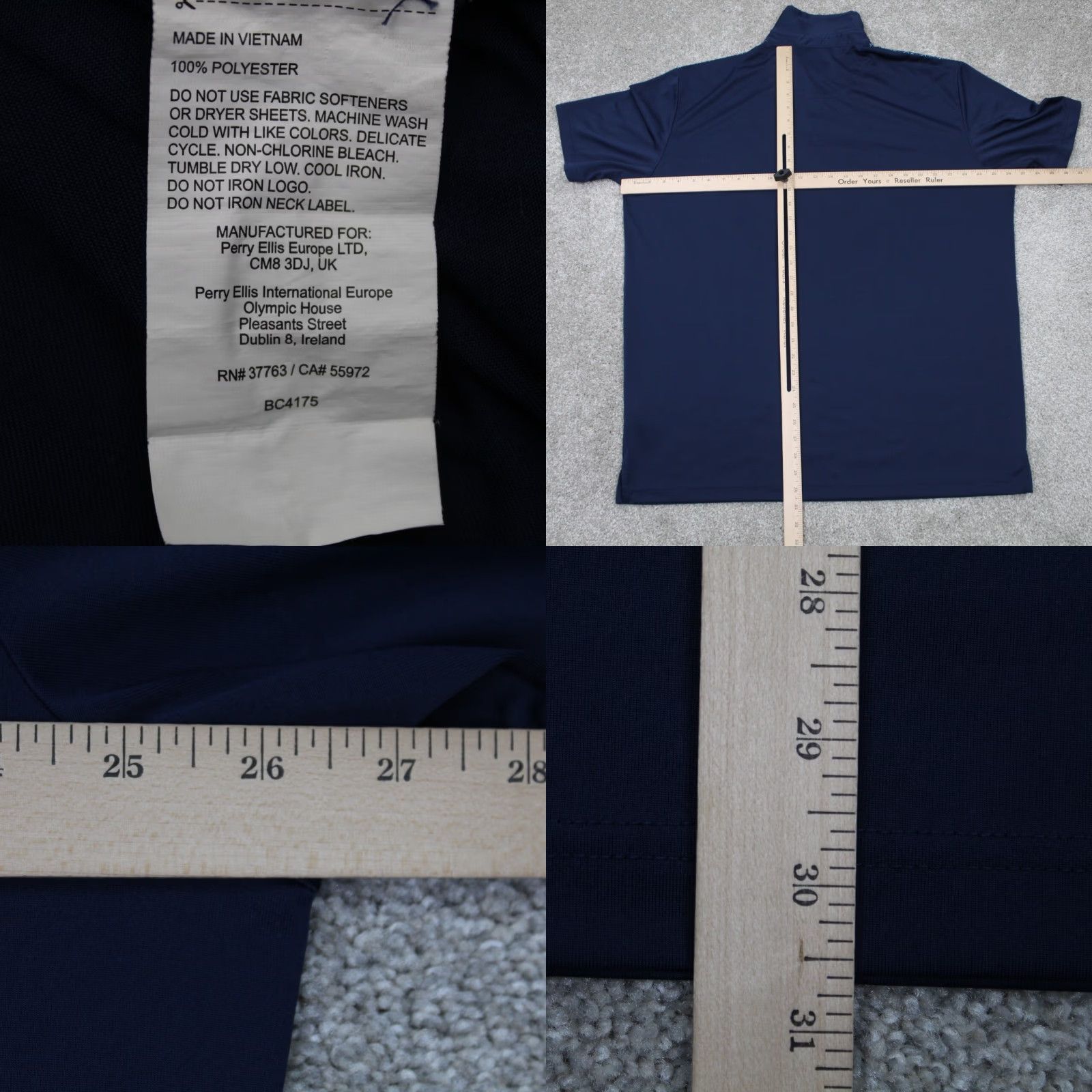 Callaway Callaway Opti-Dri Polo Shirt Mens XL Blue Golf Polyester Short Sleeve Pullover Shirt Size US XL / EU 56 / 4 - 8 Thumbnail