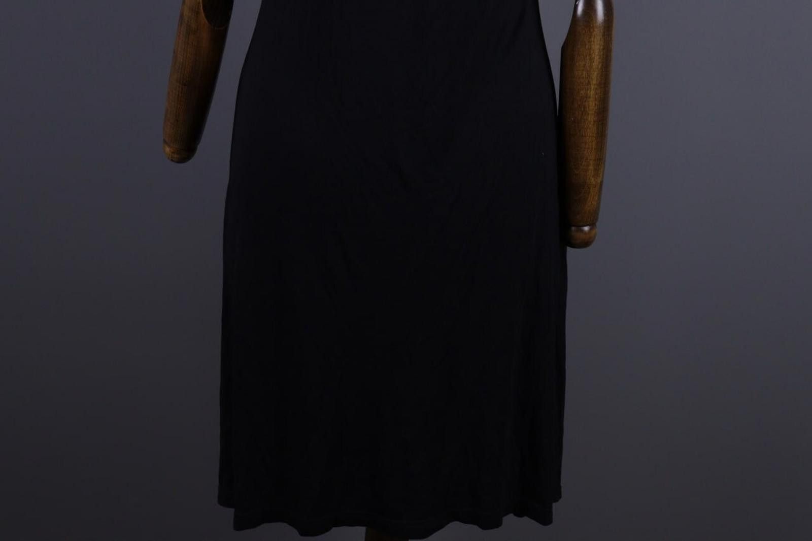 Designer Gudrun Sjoden Black Long Sleeve Scoop Tunic Dress Size M Size M / US 6-8 / IT 42-44 - 12 Thumbnail