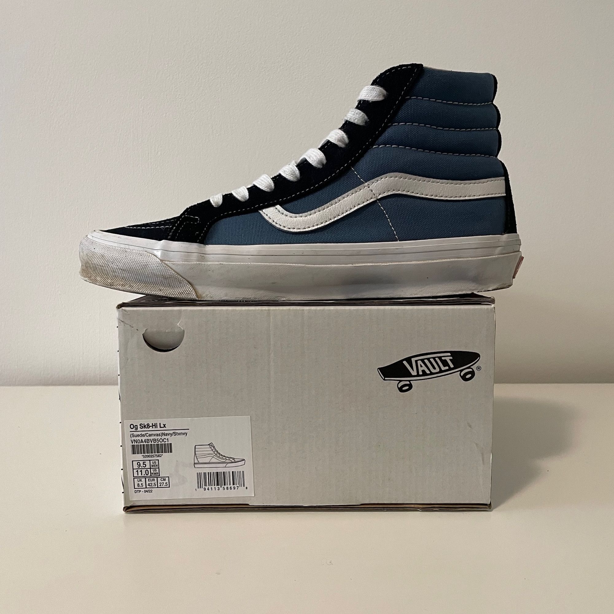 Vans Vault OG SK8-Hi LX Size US 9.5 / EU 42-43 - 6 Thumbnail