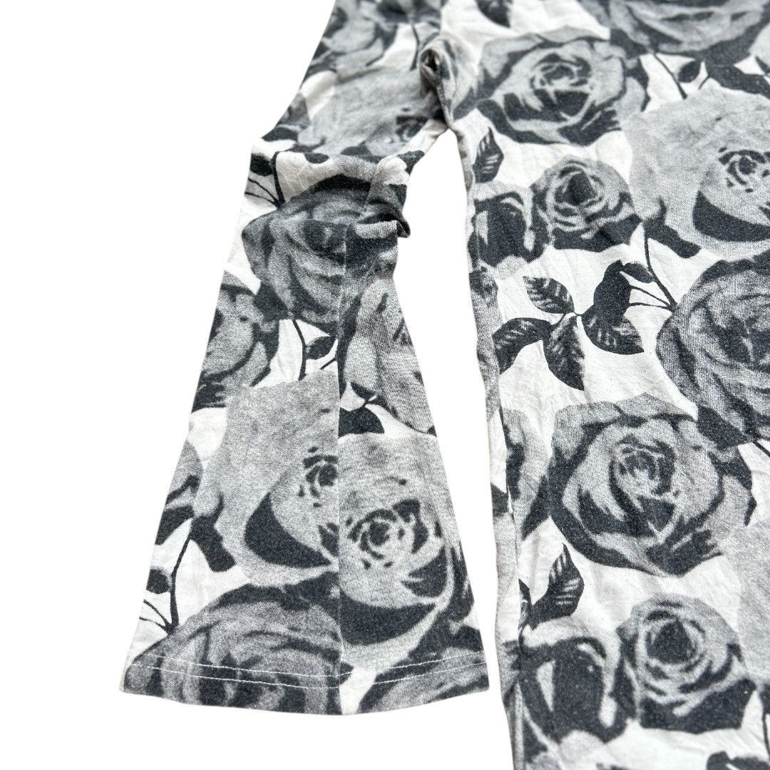 Lip Service Lip Service Flowers Design Flare Sleeve Tee Size M / US 6-8 / IT 42-44 - 4 Thumbnail