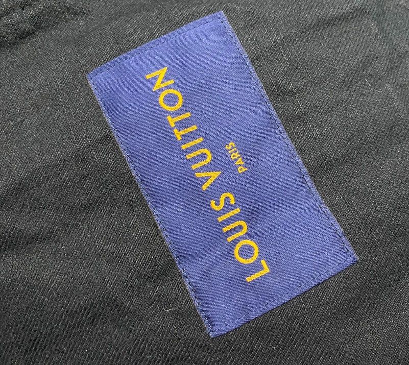 Louis Vuitton Louis Vuitton Black DNA Tag Denim Jacket 2412-Nextarrow Size US M / EU 48-50 / 2 - 5 Thumbnail