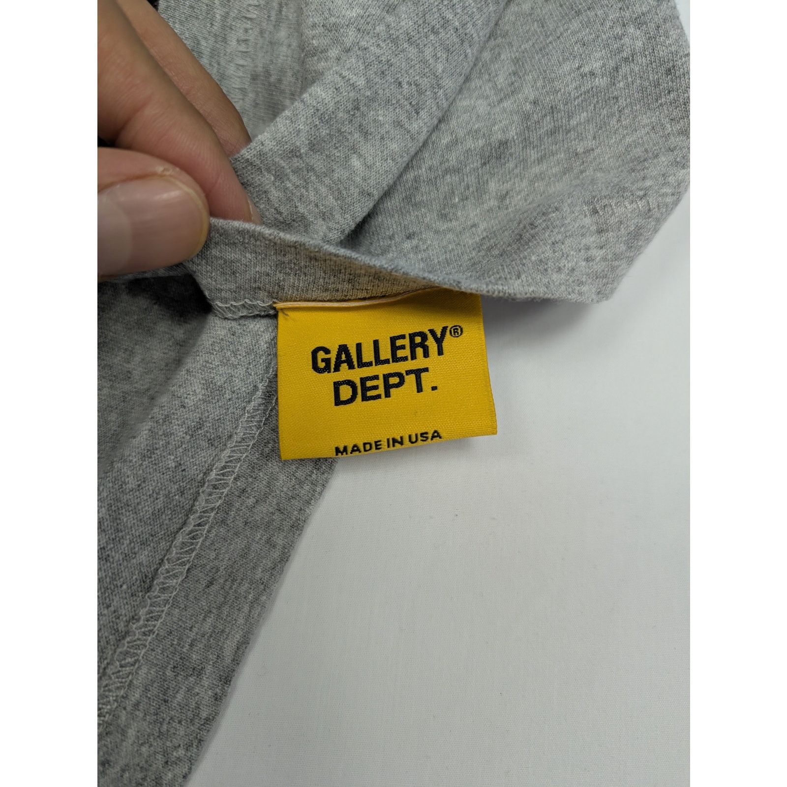 Gallery Dept. o1rshd1 Long Sleeve T-Shirt in Gray Size US XXL / EU 58 / 5 - 11 Thumbnail