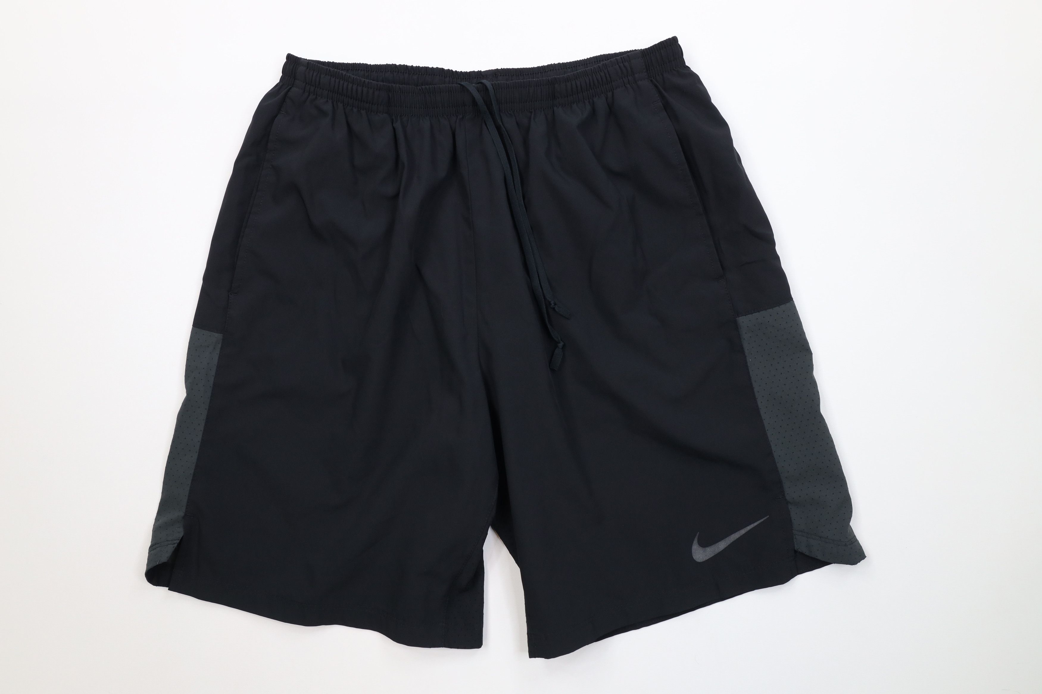 Nike Vintage Y2K Nike Travis Scott Swoosh Lined Running Shorts Size US 34 / EU 50 - 1 Thumbnail