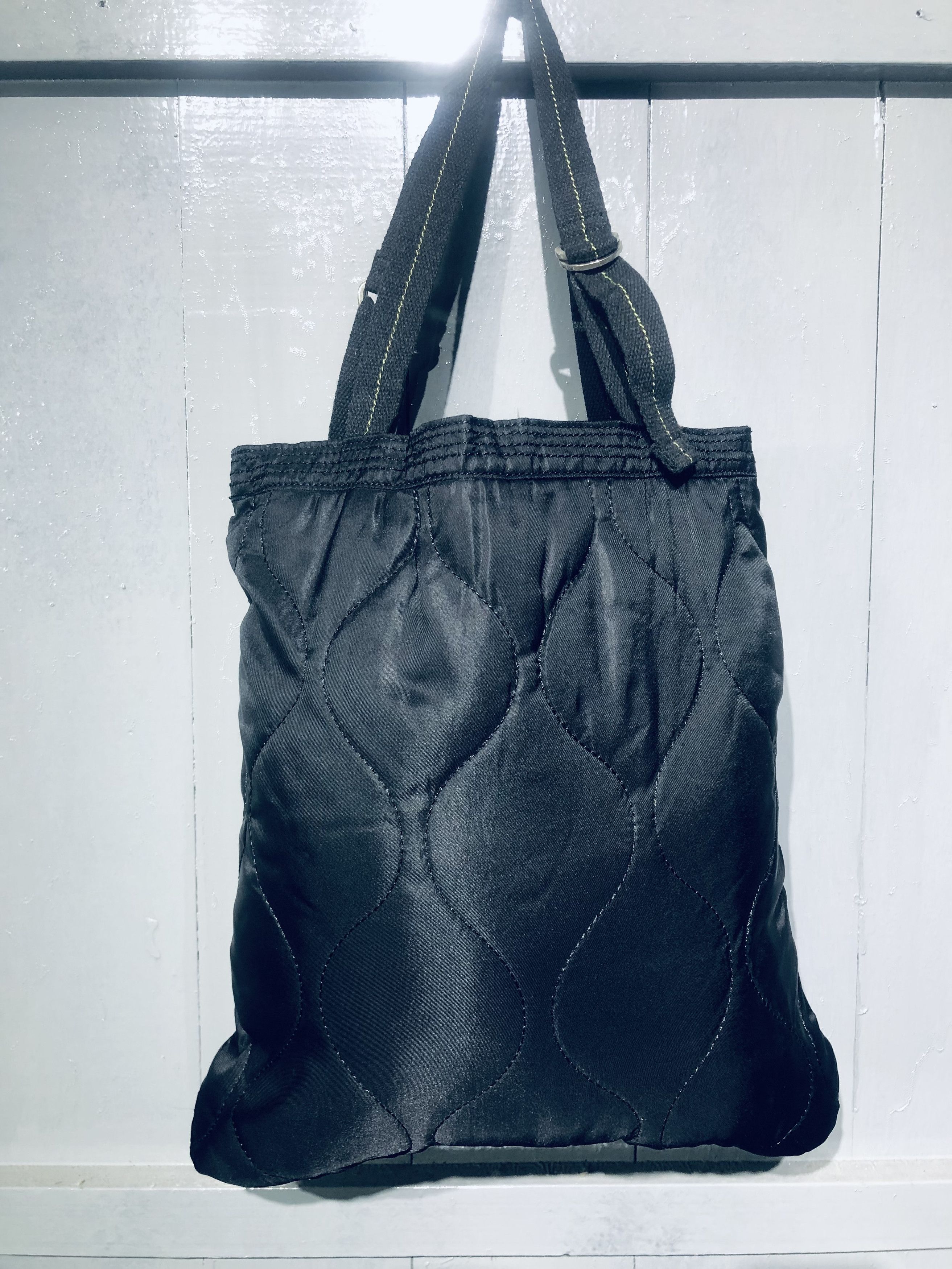 Japanese Brand × MOUSSY JAPANESE MOUSSY FASHION STYLE PUFFER TOTEBAG Size ONE SIZE - 10 Thumbnail