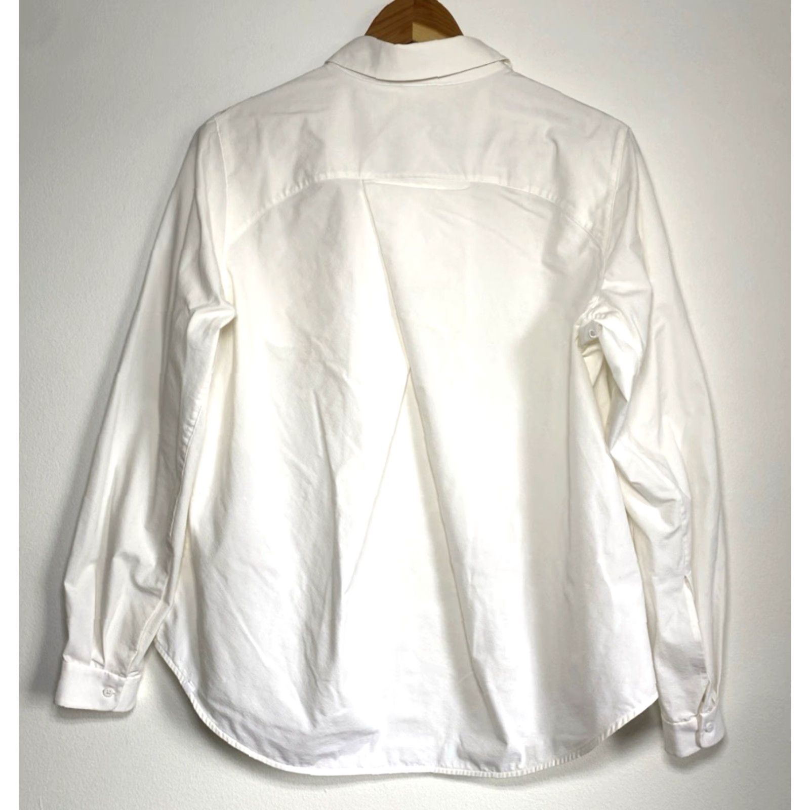 Lululemon Lululemon Women's Shirt Full Day Ahead White LW3DGQS Athleisure Sz 8 Size M / US 6-8 / IT 42-44 - 6 Thumbnail