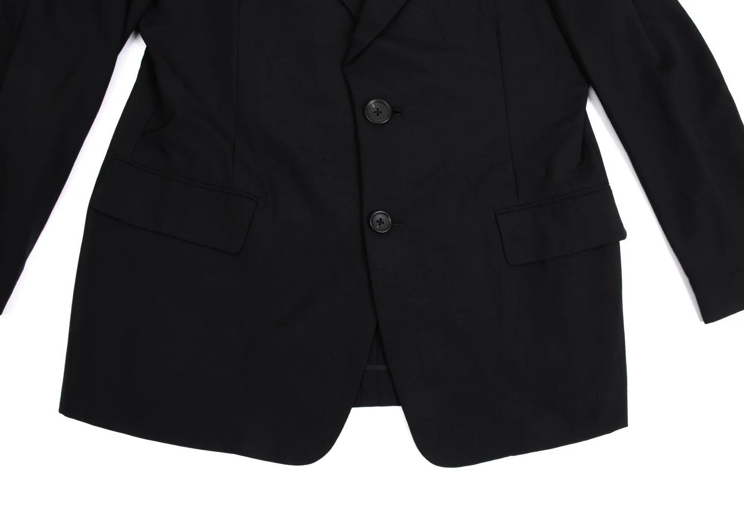 Yohji Yamamoto Yohji Yamamoto Wool Peak Lapel Jacket Size US M / EU 48-50 / 2 - 11 Thumbnail