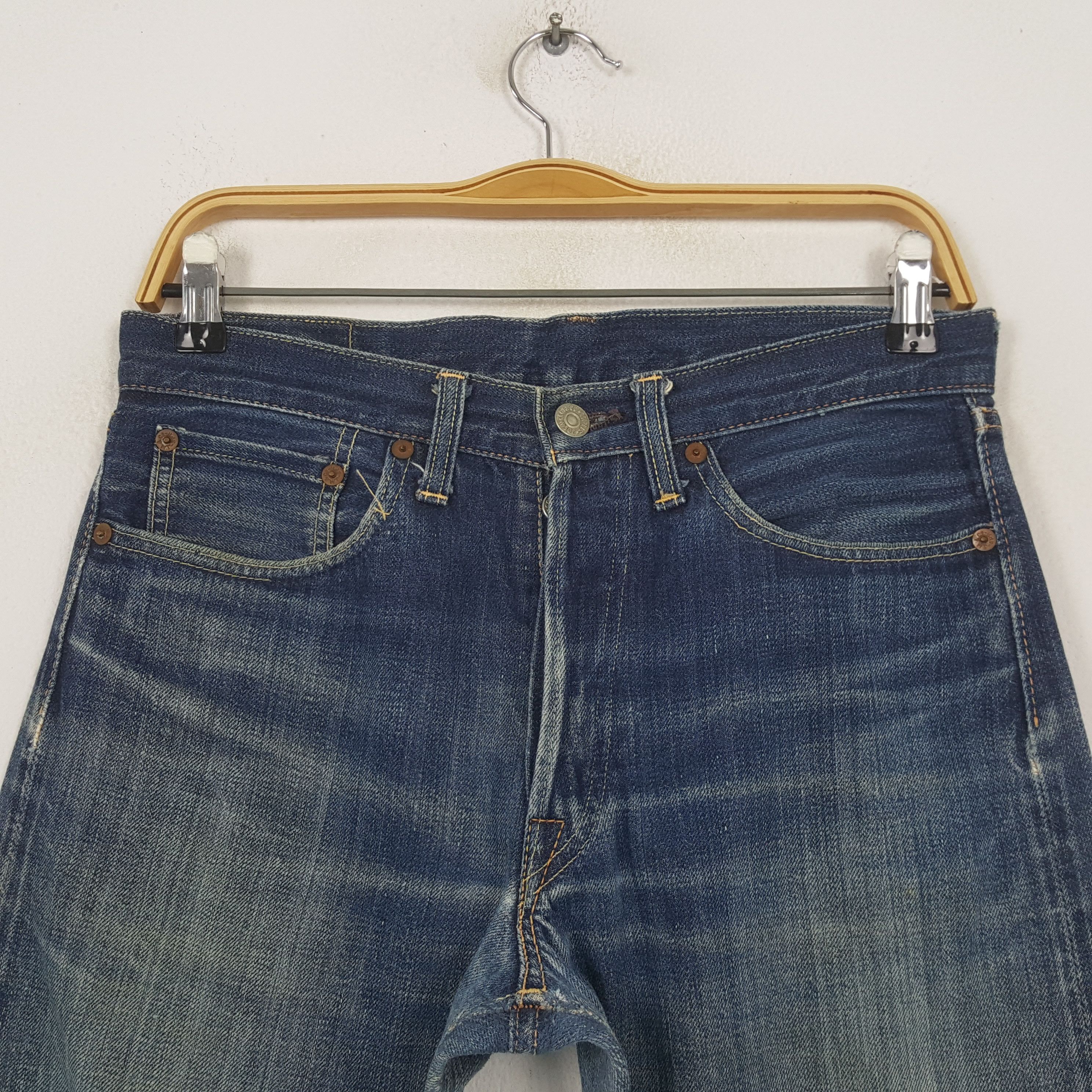 Vintage Vintage Joe Mc Coy Japanese Brand Distressed Denim Jeans RR1 Size US 29 - 2 Thumbnail