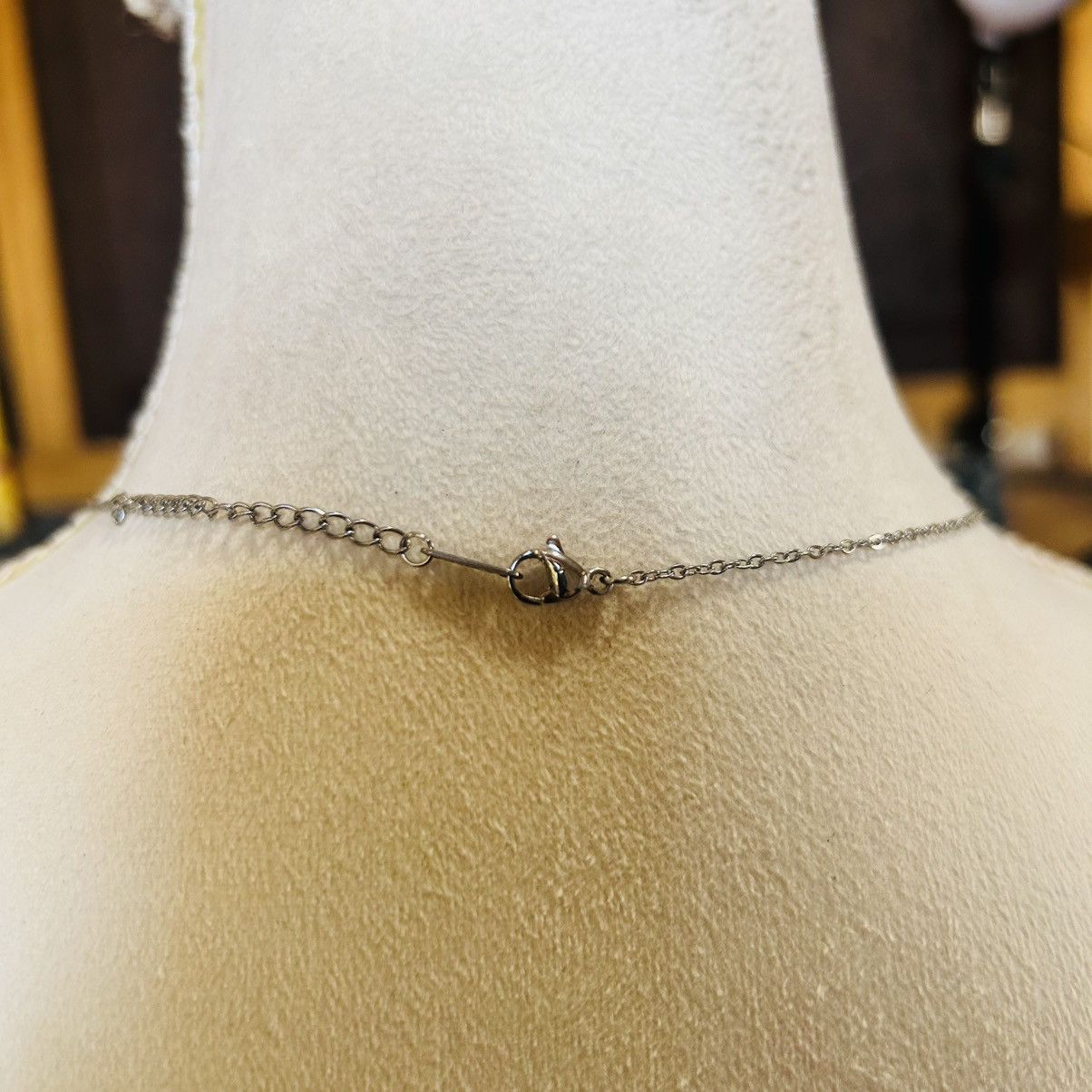 Vintage Vintage delicate minimalist gray pearl on chain necklace Size ONE SIZE - 4 Thumbnail