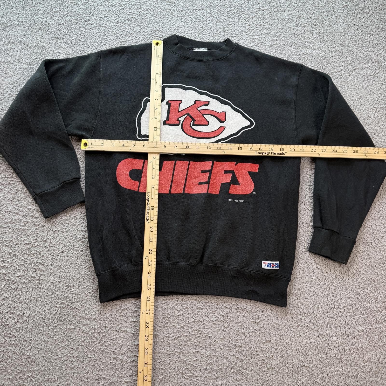 Other Vintage 1994 Kansas City Chiefs NFL Crewneck Sweatshirt L Size US L / EU 52-54 / 3 - 3 Thumbnail