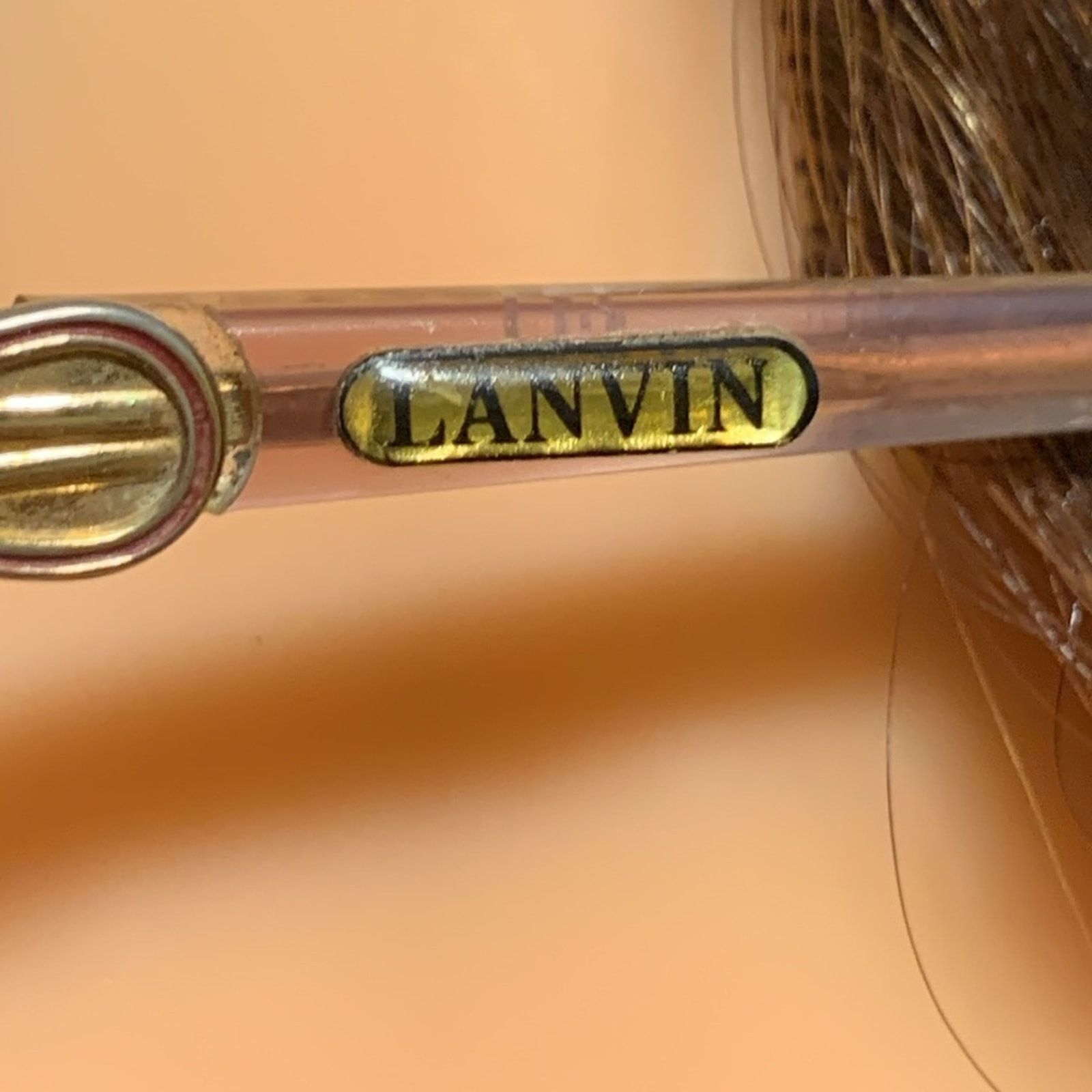 Lanvin 70's-80's Lanvin Paris eyeglass frames Size ONE SIZE - 7 Thumbnail