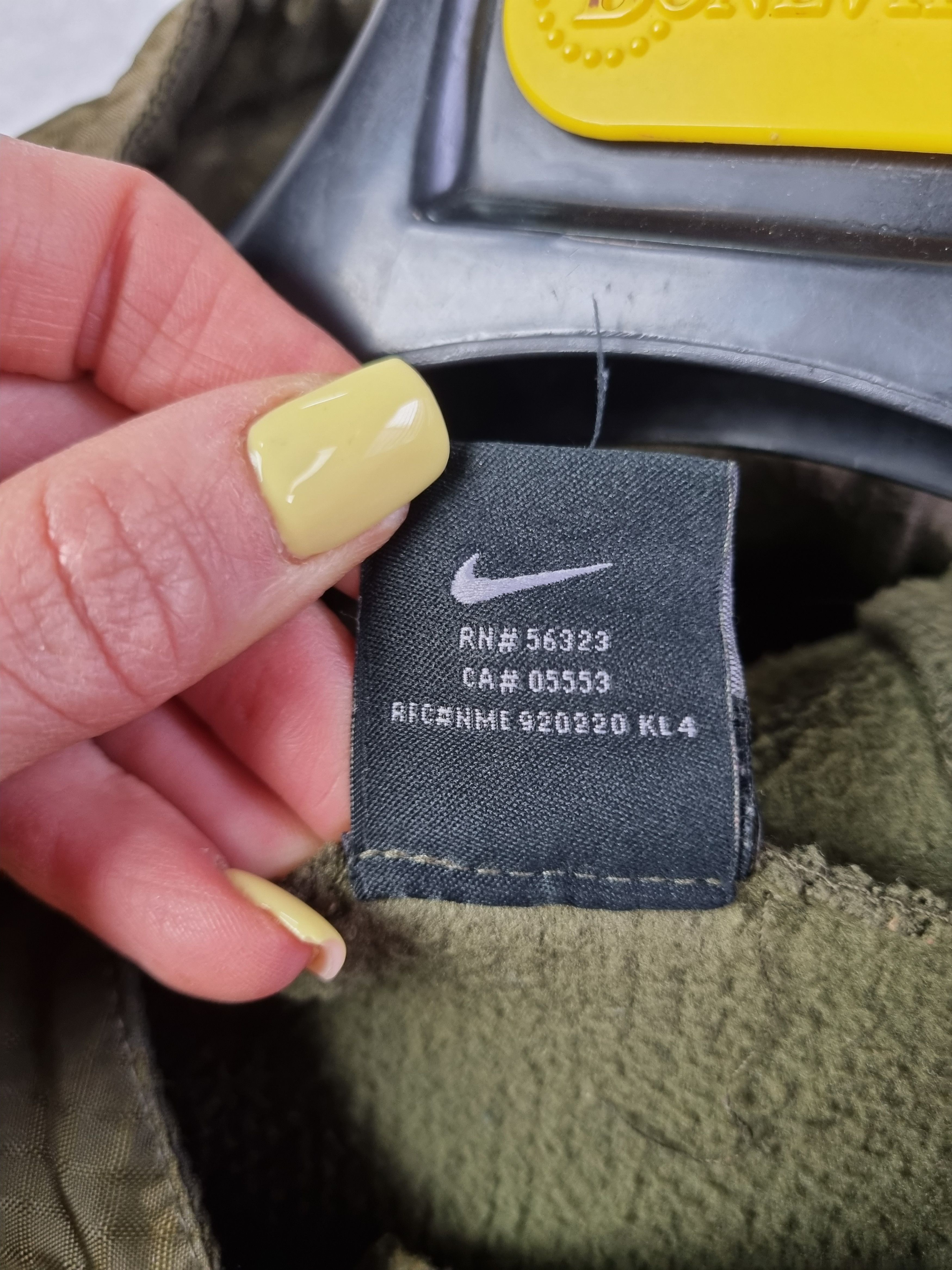 Nike × Vintage Vintage NIKE Small Swoosh Fleece Hoodie Travis Scott style Size US L / EU 52-54 / 3 - 18 Thumbnail