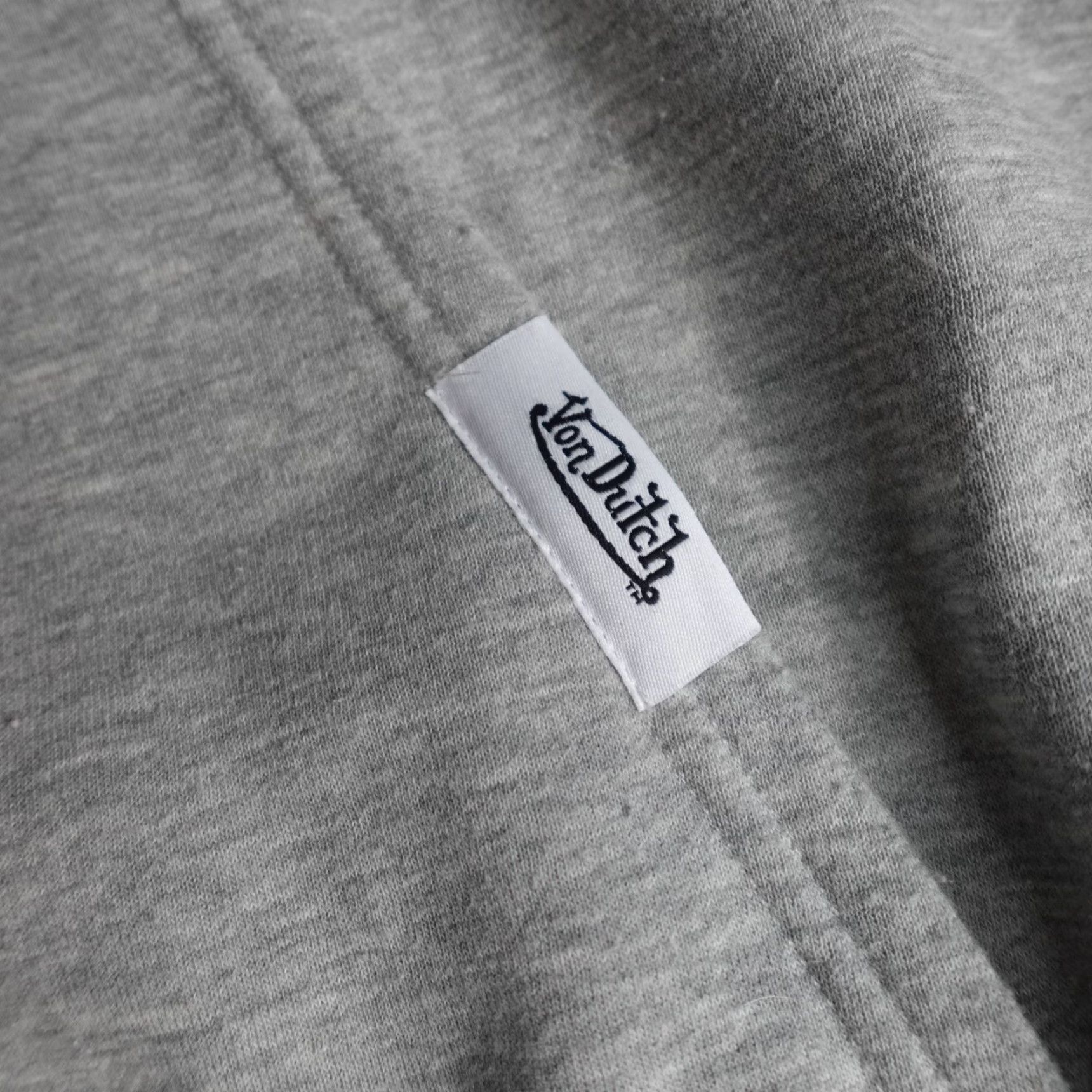 Von Dutch Von Dutch Mens Hoodie 3XL Gray Crew Neck Long Sleeve Fleece Cotton Blend Logo Pullover Sweatshirt Winter Size US XXL / EU 58 / 5 - 6 Thumbnail