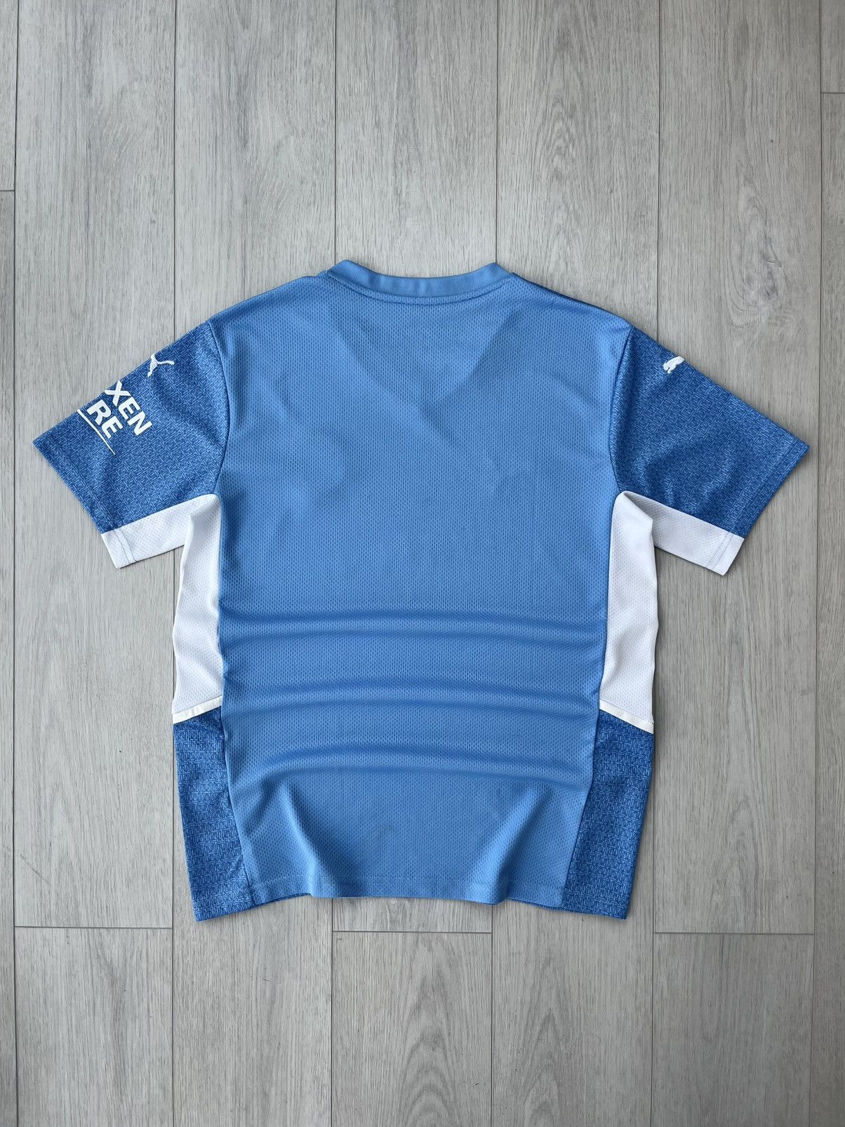 Puma Puma Manchester City Soccer Jersey Blokecore England Y2K 90s Size US L / EU 52-54 / 3 - 10 Thumbnail