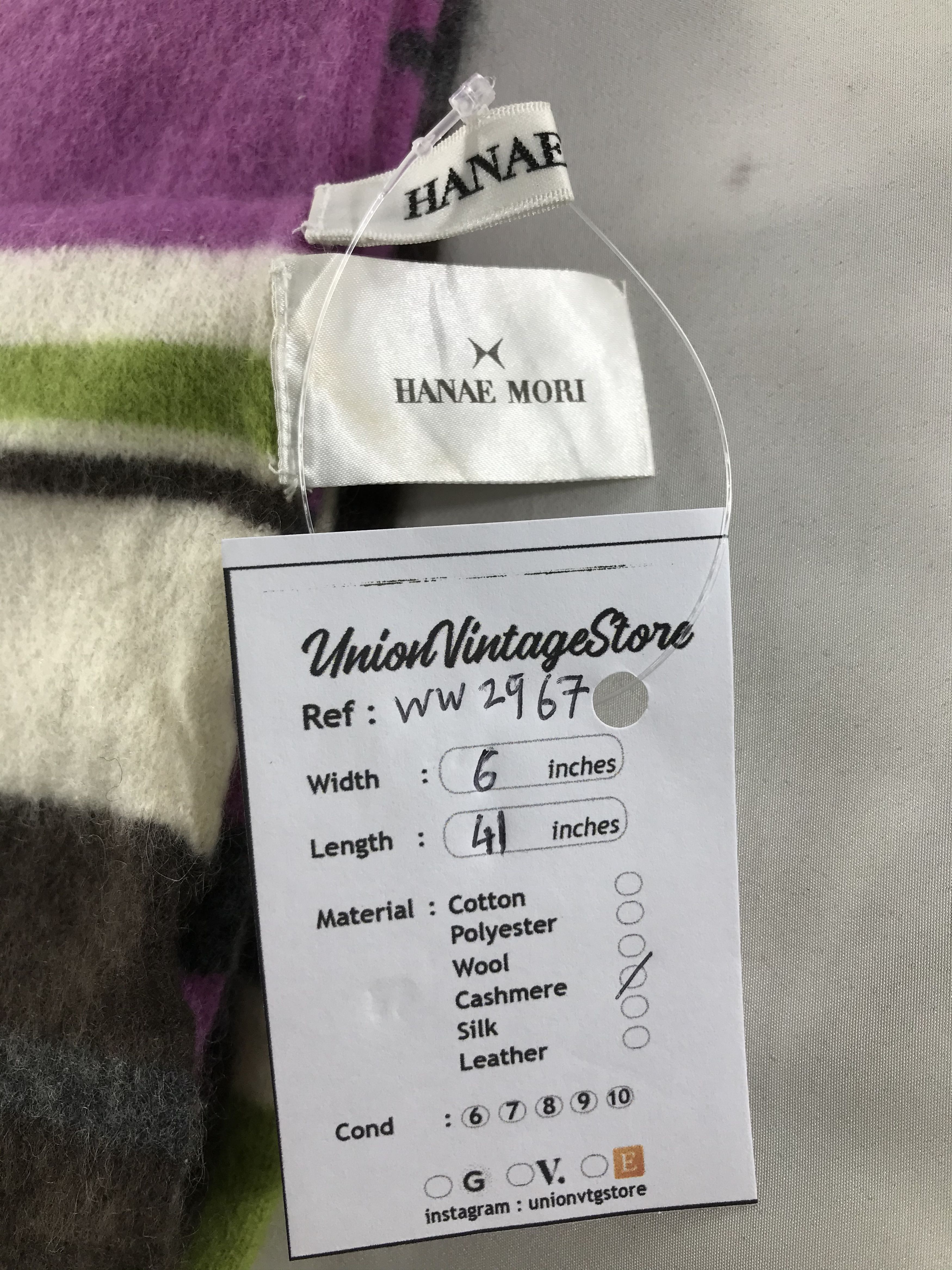 Hanae Mori Hanae Mori Scarf / Muffler / Neckwear - WW2967 Size ONE SIZE - 4 Thumbnail