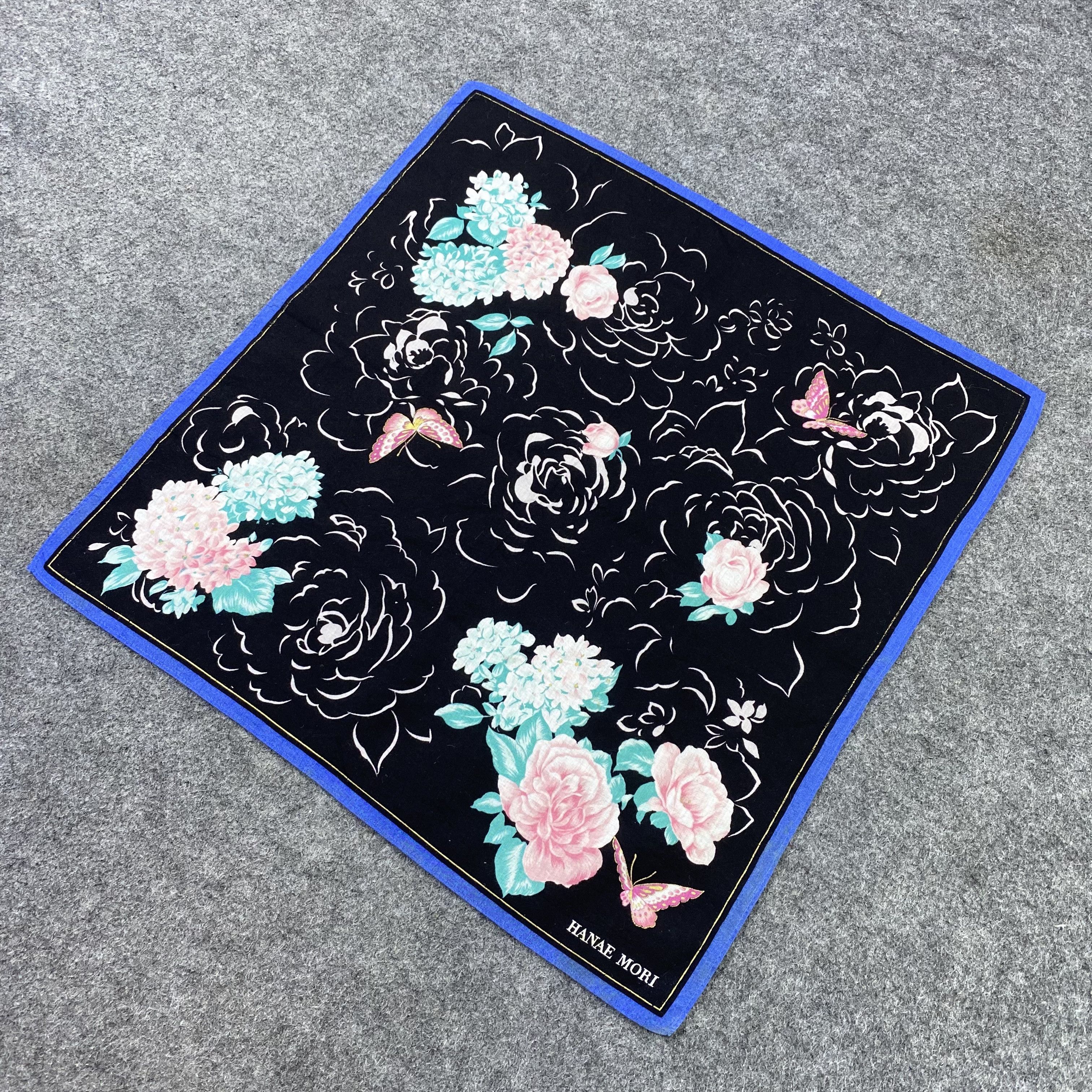 Hanae Mori Hanae Mori Handkerchief / Bandana / Neckerchief-B1358 Size ONE SIZE - 4 Thumbnail