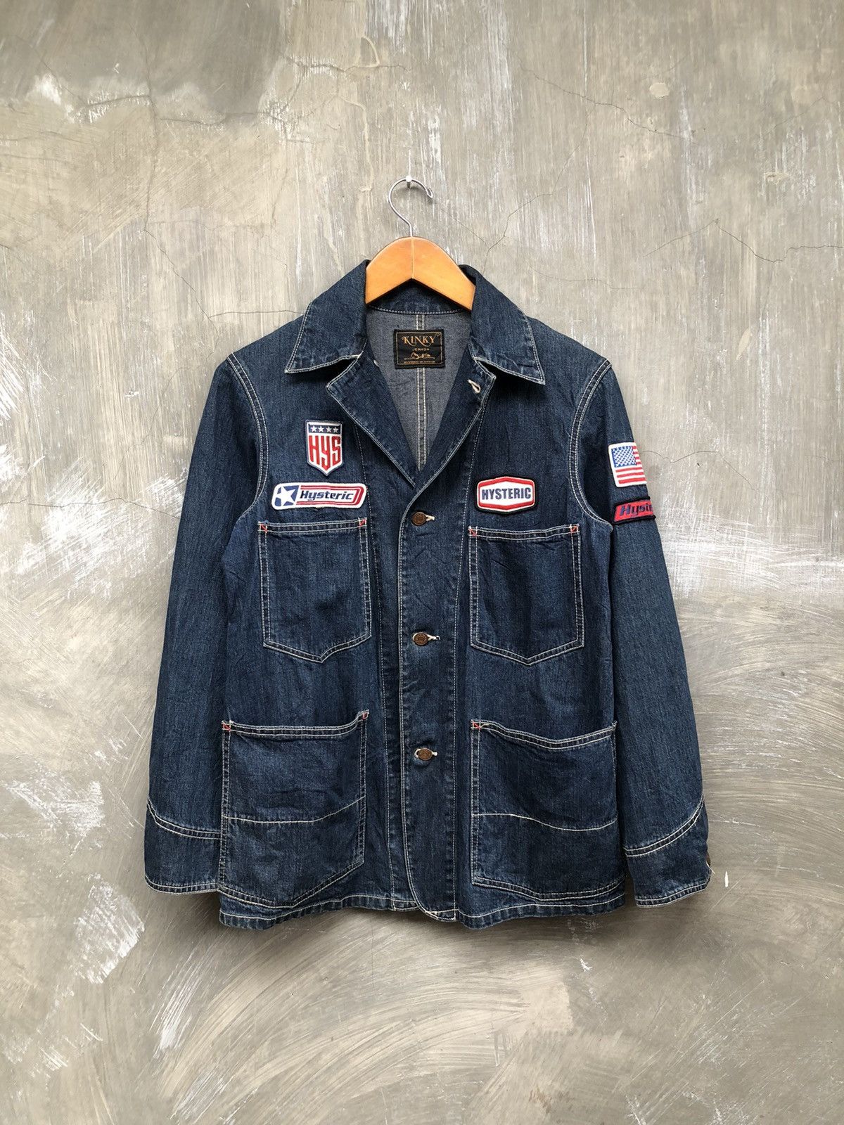 Hysteric Glamour Hysteric Glamour Chaos Patch Chore Jacket Size US M / EU 48-50 / 2 - 1 Thumbnail