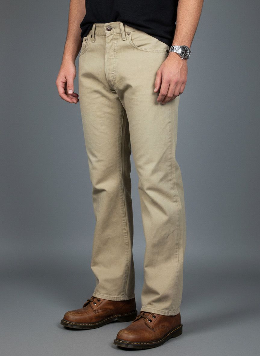 Levi's Vintage Levi's Men's Beige Jeans, Casual Pants Y2K Size US 34 / EU 50 - 1 Thumbnail