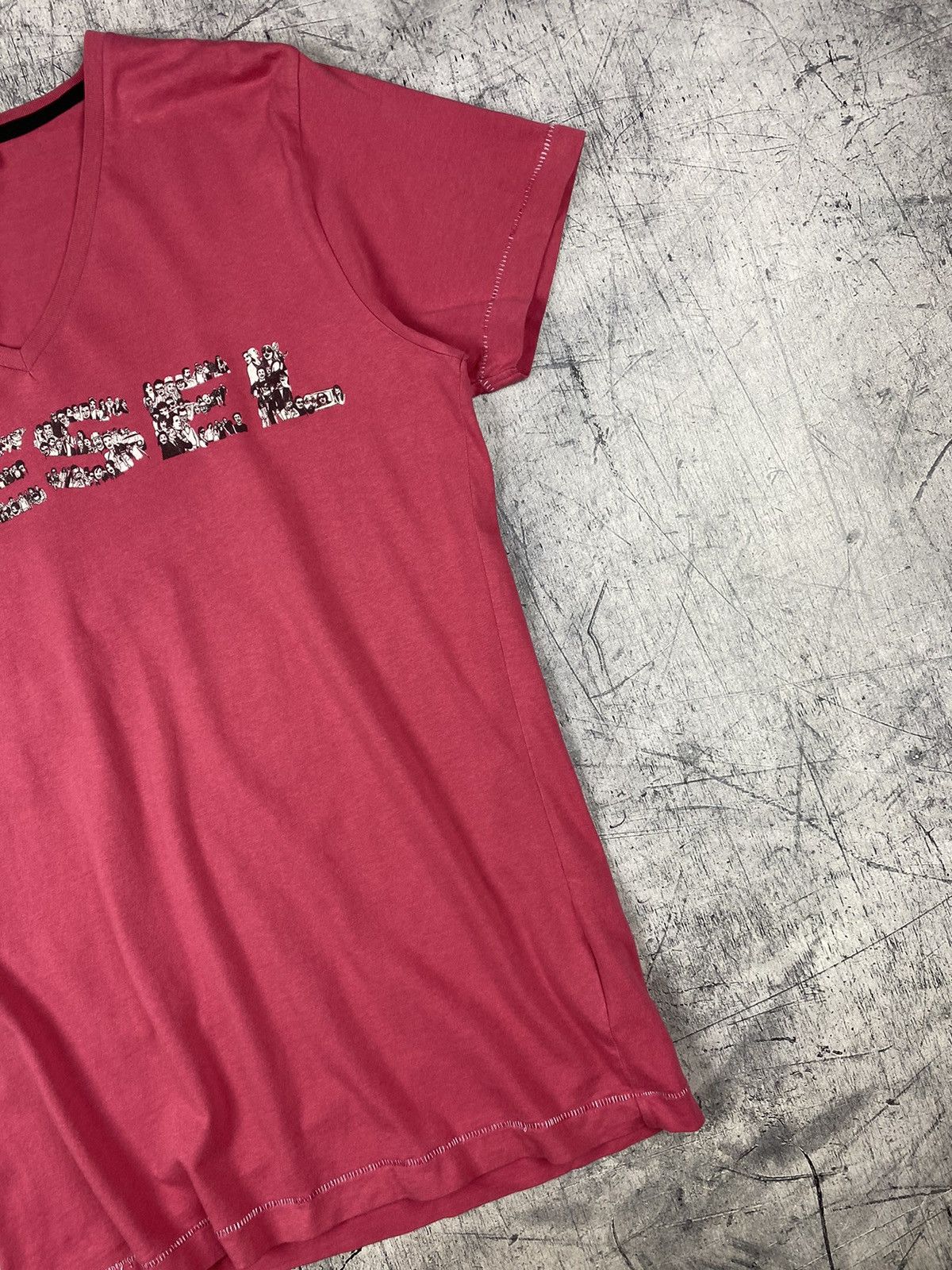Diesel × Vintage Vintage Diesel Y2K Big Logo Tee T Shirt Size US M / EU 48-50 / 2 - 4 Thumbnail