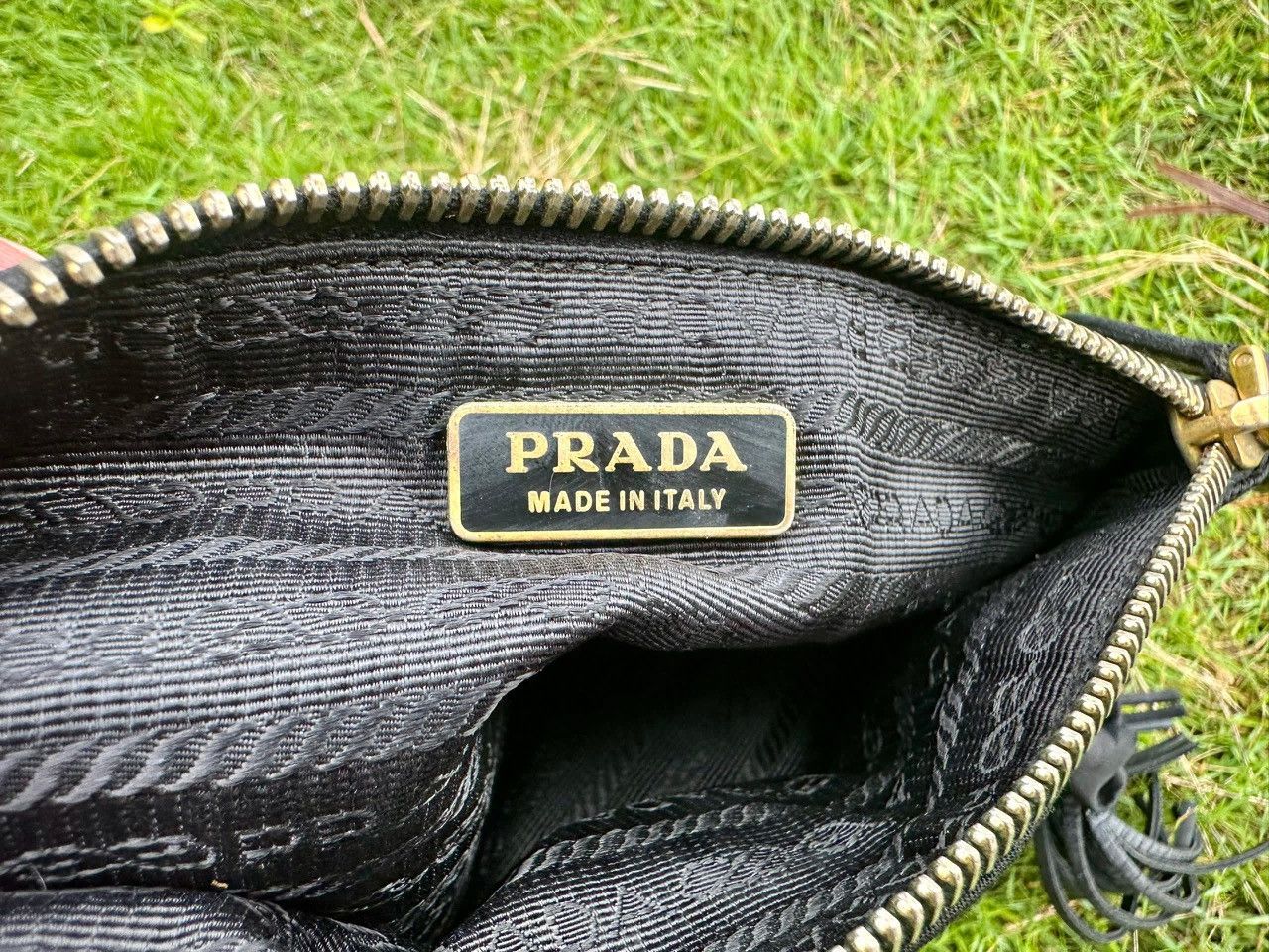 Prada Authentic Prada Tessuto Nylon Small Pouch Size ONE SIZE - 8 Thumbnail