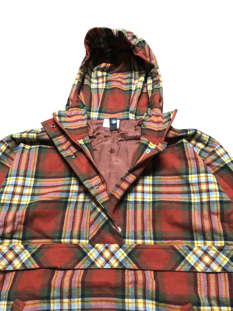 Japanese Brand 1998 Nagano Olimpic Japan Tartan Anorak Jacket Size M / US 6-8 / IT 42-44 - 3 Thumbnail