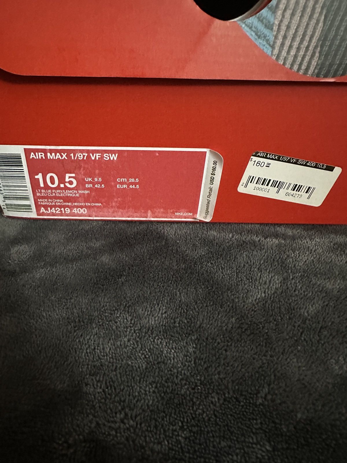 Nike Nike x Sean Wotherspoon Air Max 97/1 Size US 10.5 / EU 43-44 - 9 Thumbnail