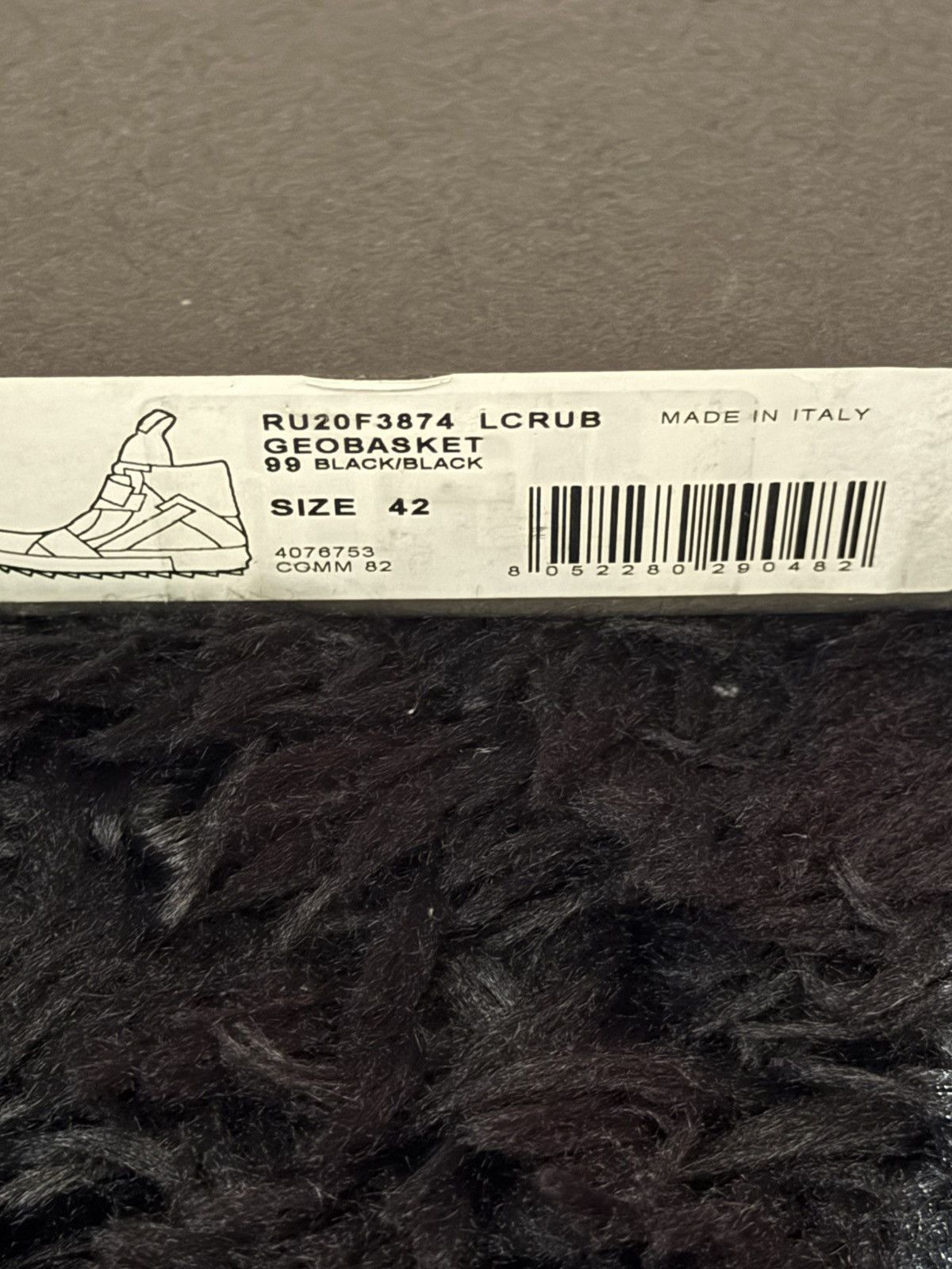 Rick Owens Rick Owens Performa Tape Geobasket Size US 9.5 / EU 42-43 - 12 Thumbnail