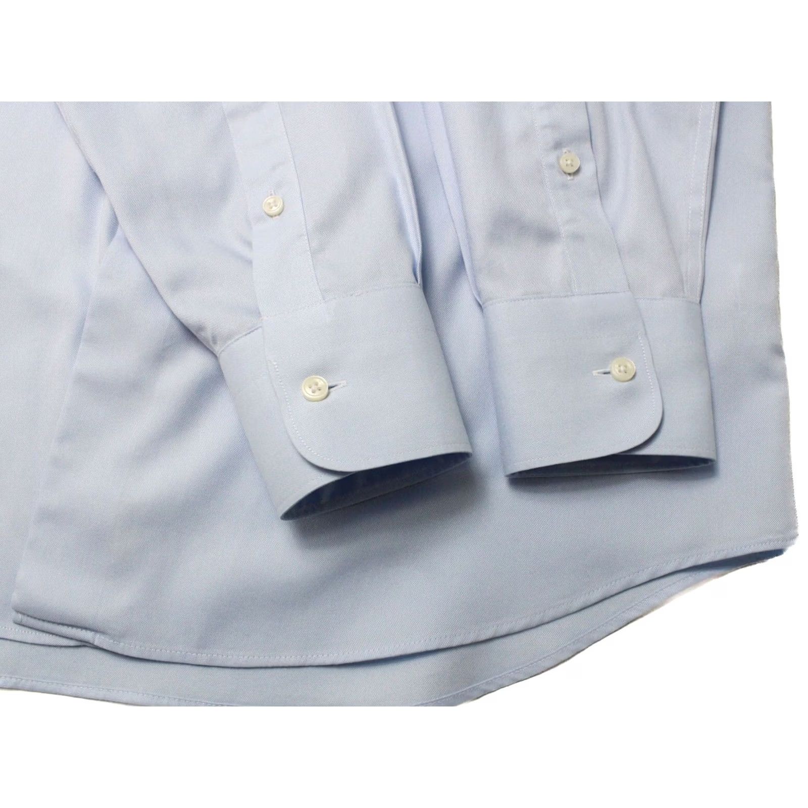 Suitsupply SUITSUPPLY Formal Shirt Men's Try On Slim Fit Spread Neck Button Blue 41L / 16L Size 42R - 5 Thumbnail