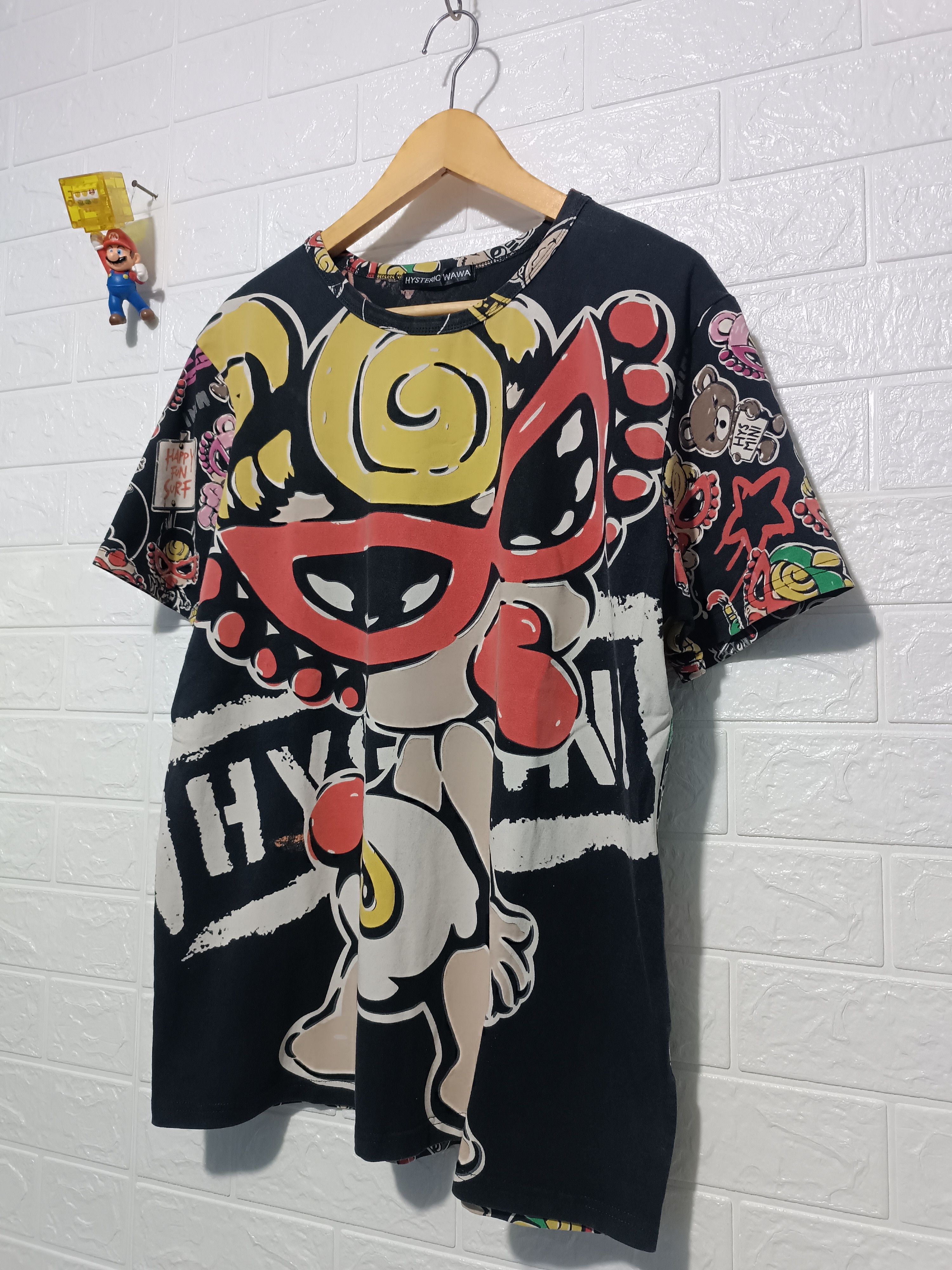 Japanese Brand Vintage Hysteric Mini Over Print Tee Size US M / EU 48-50 / 2 - 4 Thumbnail