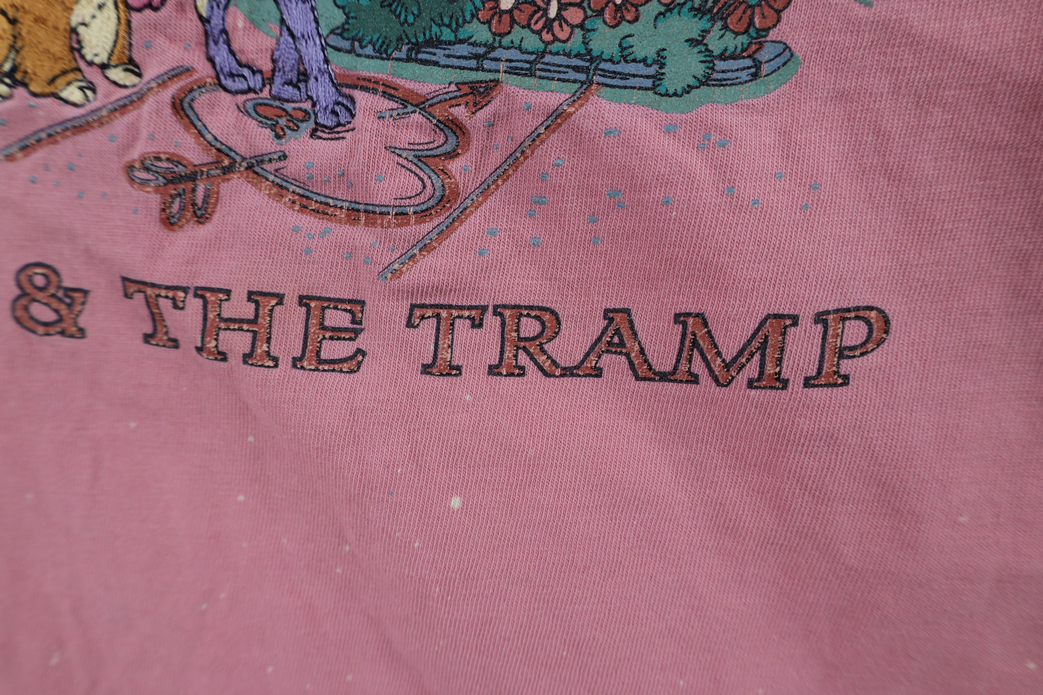 Disney × Vintage Vintage 90s Disney Lady & The Tramp Movie T-Shirt USA Size M / US 6-8 / IT 42-44 - 7 Thumbnail
