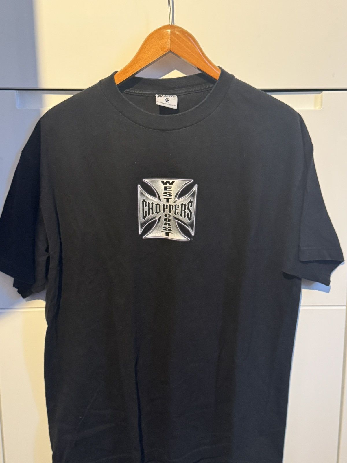 Vintage Very Rare West Coast Choppers Purple Lowrider Tshirt Size US XL / EU 56 / 4 - 2 Thumbnail