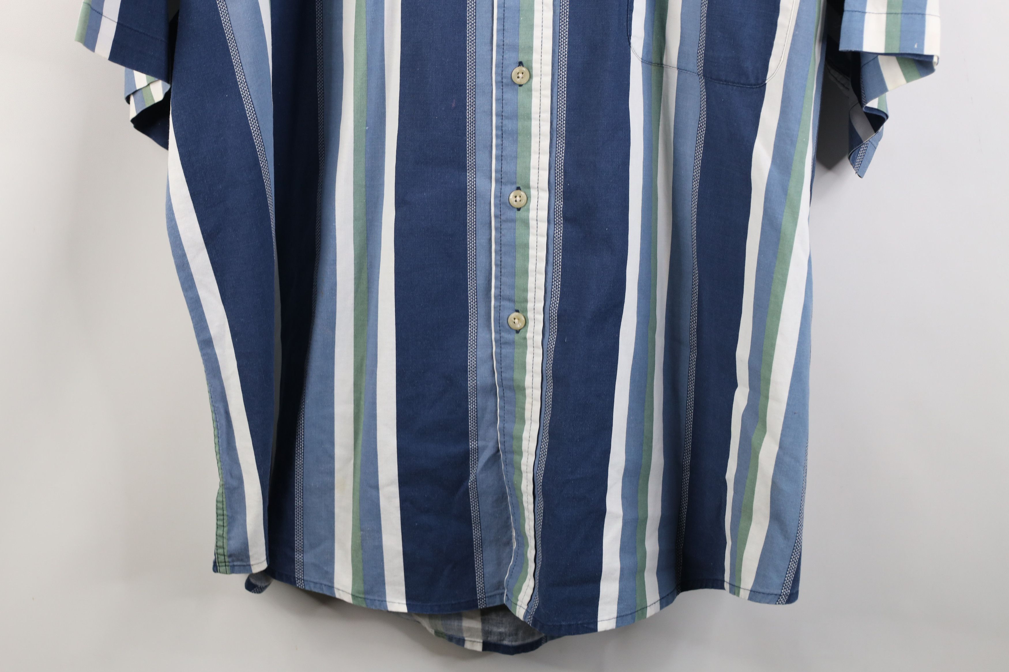 Vintage Vintage 90s Streetwear Short Sleeve Button Down Shirt Size US XXL / EU 58 / 5 - 3 Thumbnail