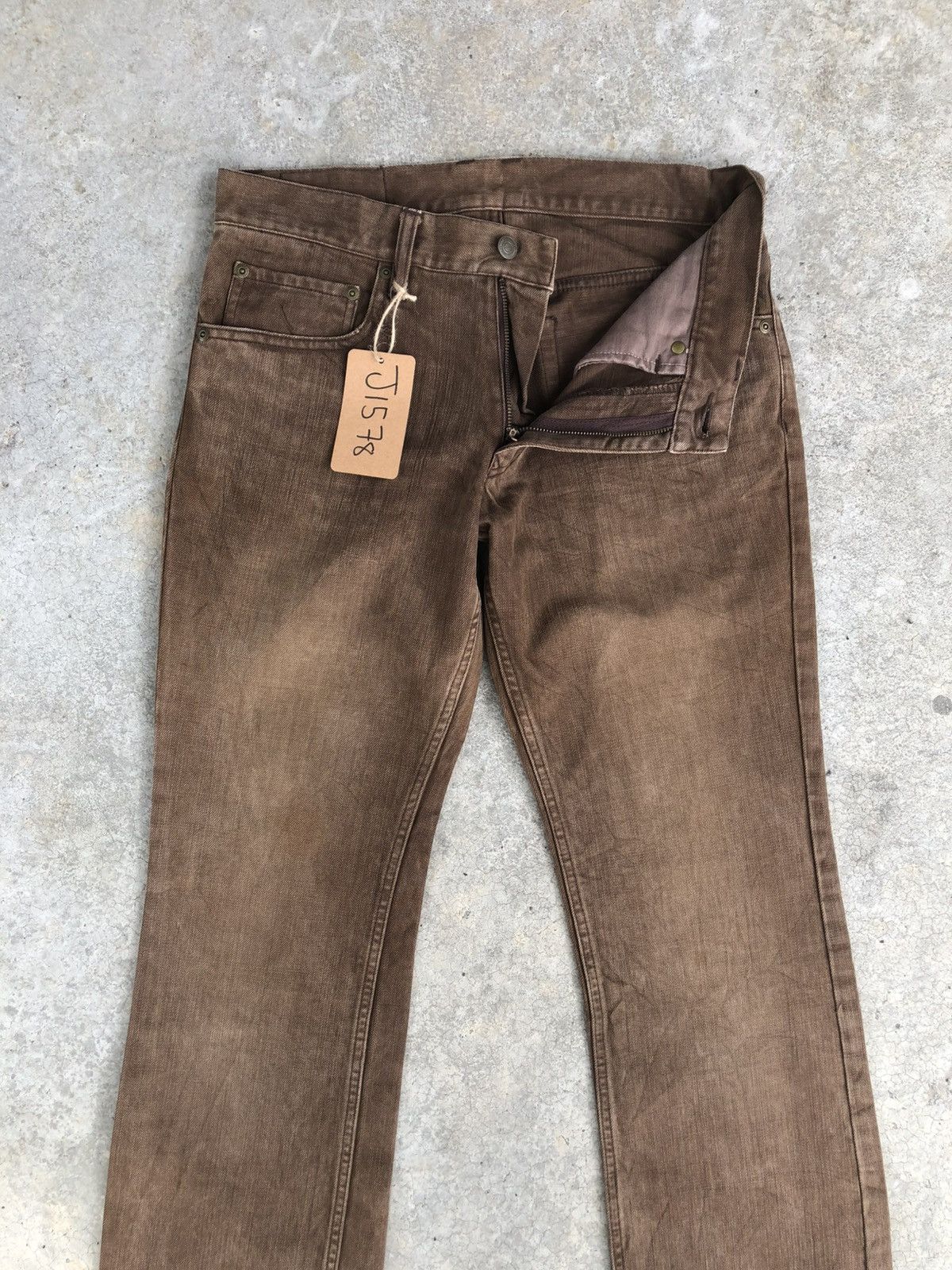 If Six Was Nine Japanese Monsieur Flared Jeans Distreesed Jeans Bootcut Size US 30 / EU 46 - 3 Thumbnail