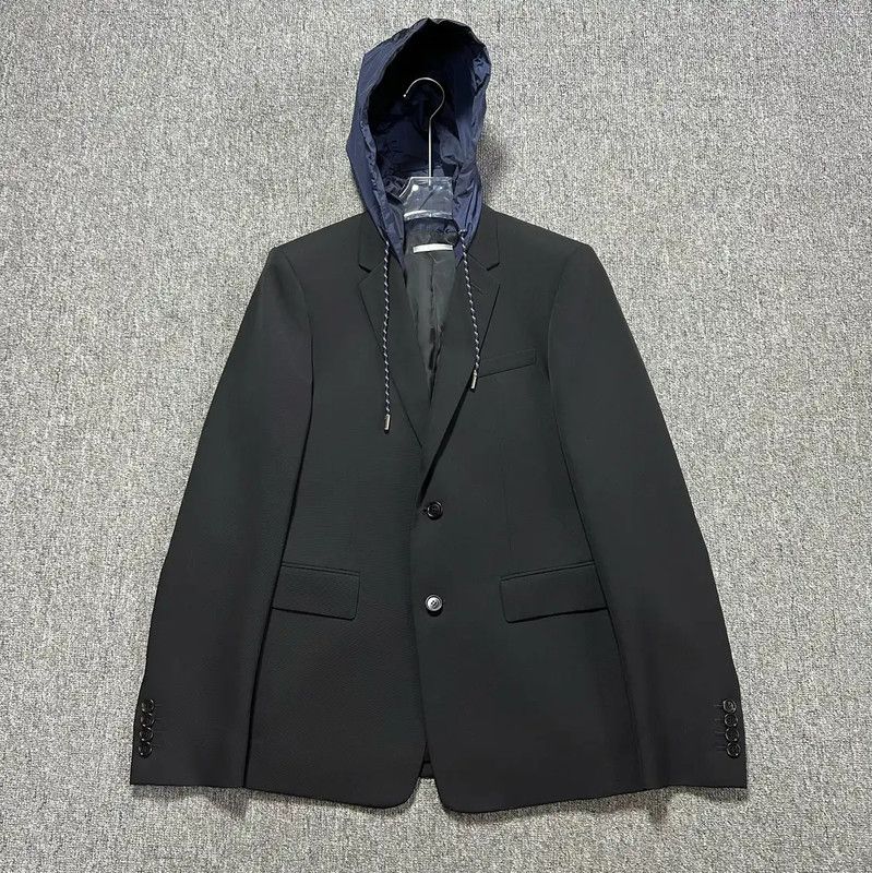 Dior Dior Black Cotton Long Sleeve Coat 0089 Size US S / EU 44-46 / 1 - 1 Thumbnail