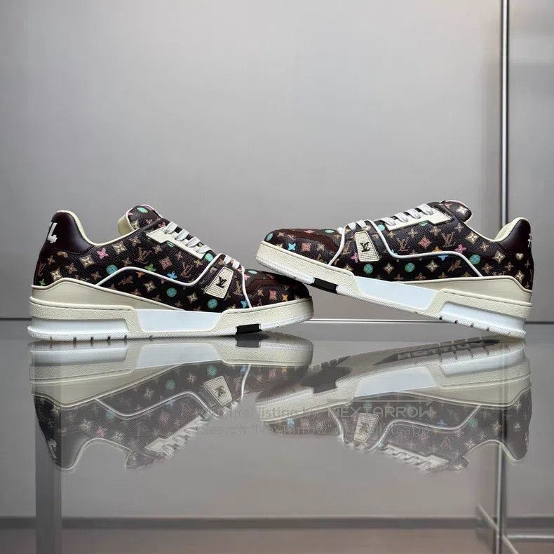 Louis Vuitton Louis Vuitton Trainer Tyler Brown shoes Size US 7 / EU 40 - 5 Thumbnail