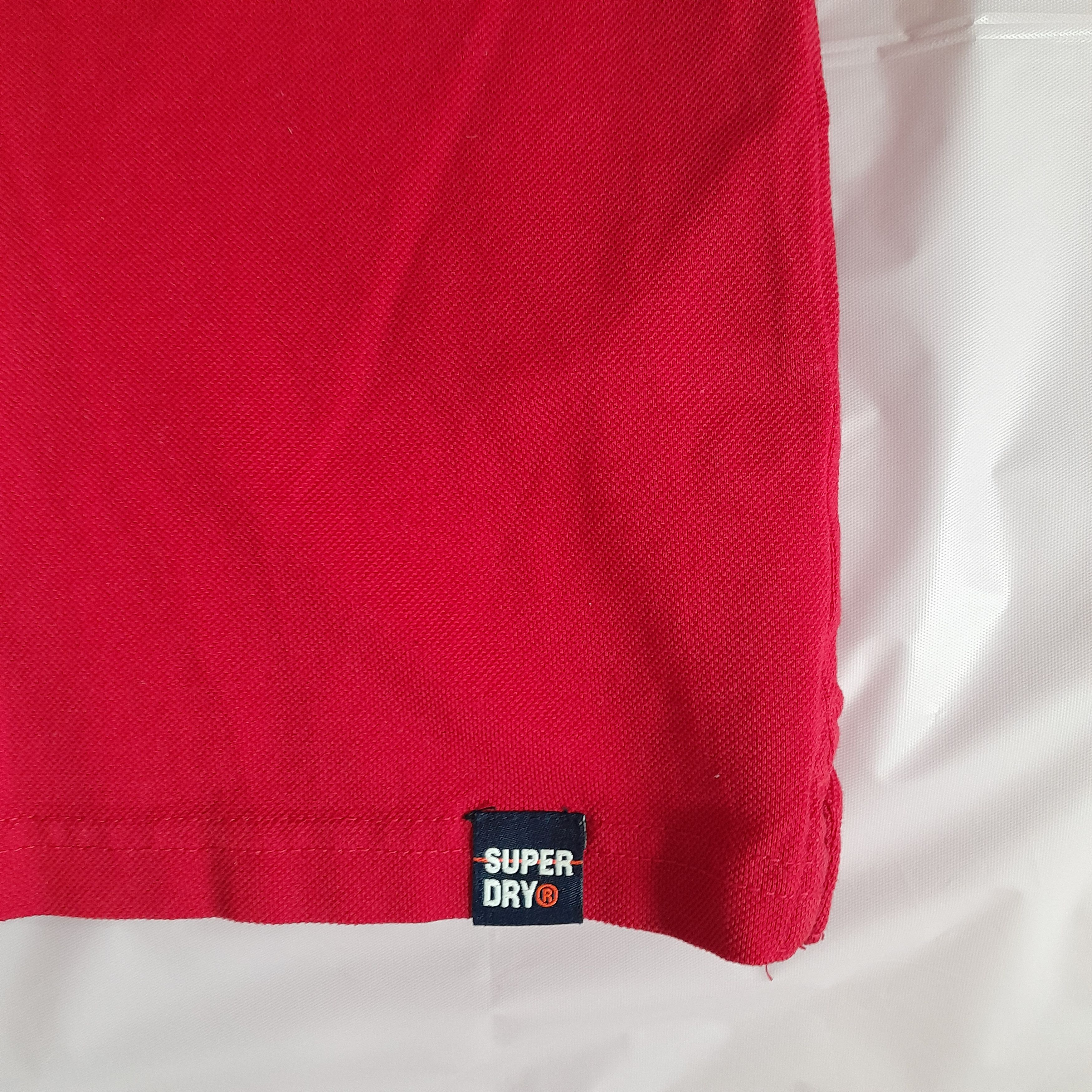Superdry Superdry Premium Polo Shirt Men’s Red Pull over Size US XL / EU 56 / 4 - 5 Thumbnail