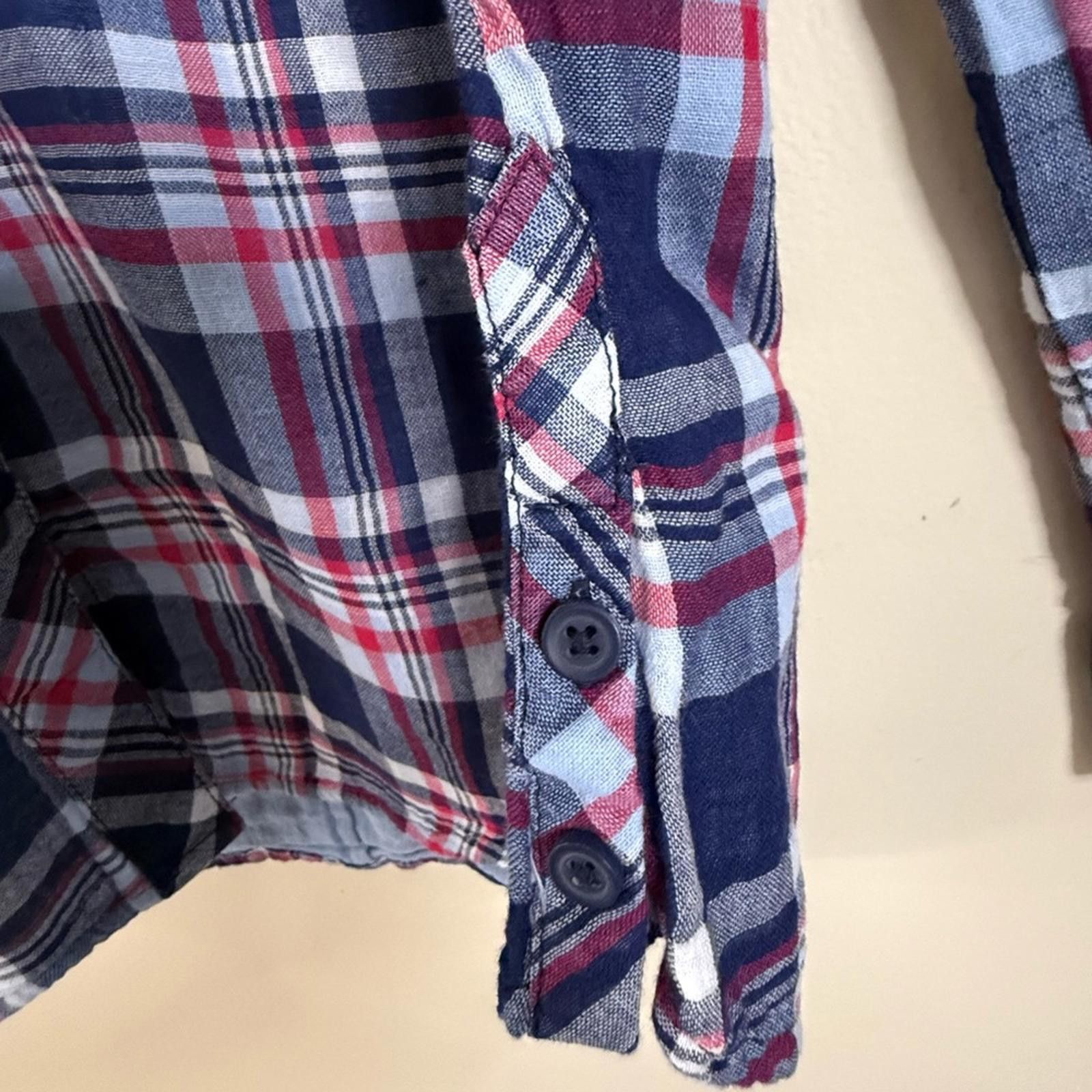 Other Allison Joy double sided plaid button up top SZ XS Size XS / US 0-2 / IT 36-38 - 4 Thumbnail