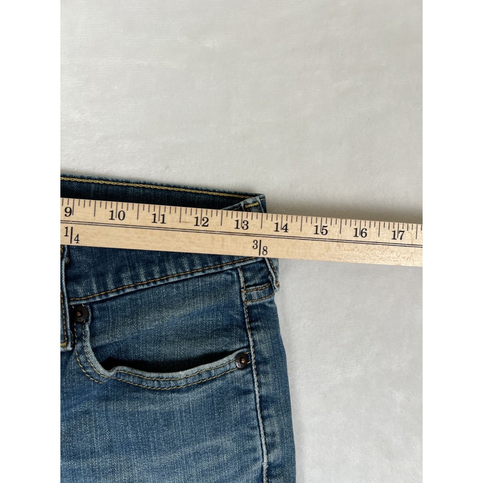Levi's Levi’s 502 Blue Denim Jeans Size 28x28 Medium Wash Size US 28 / EU 44 - 5 Thumbnail