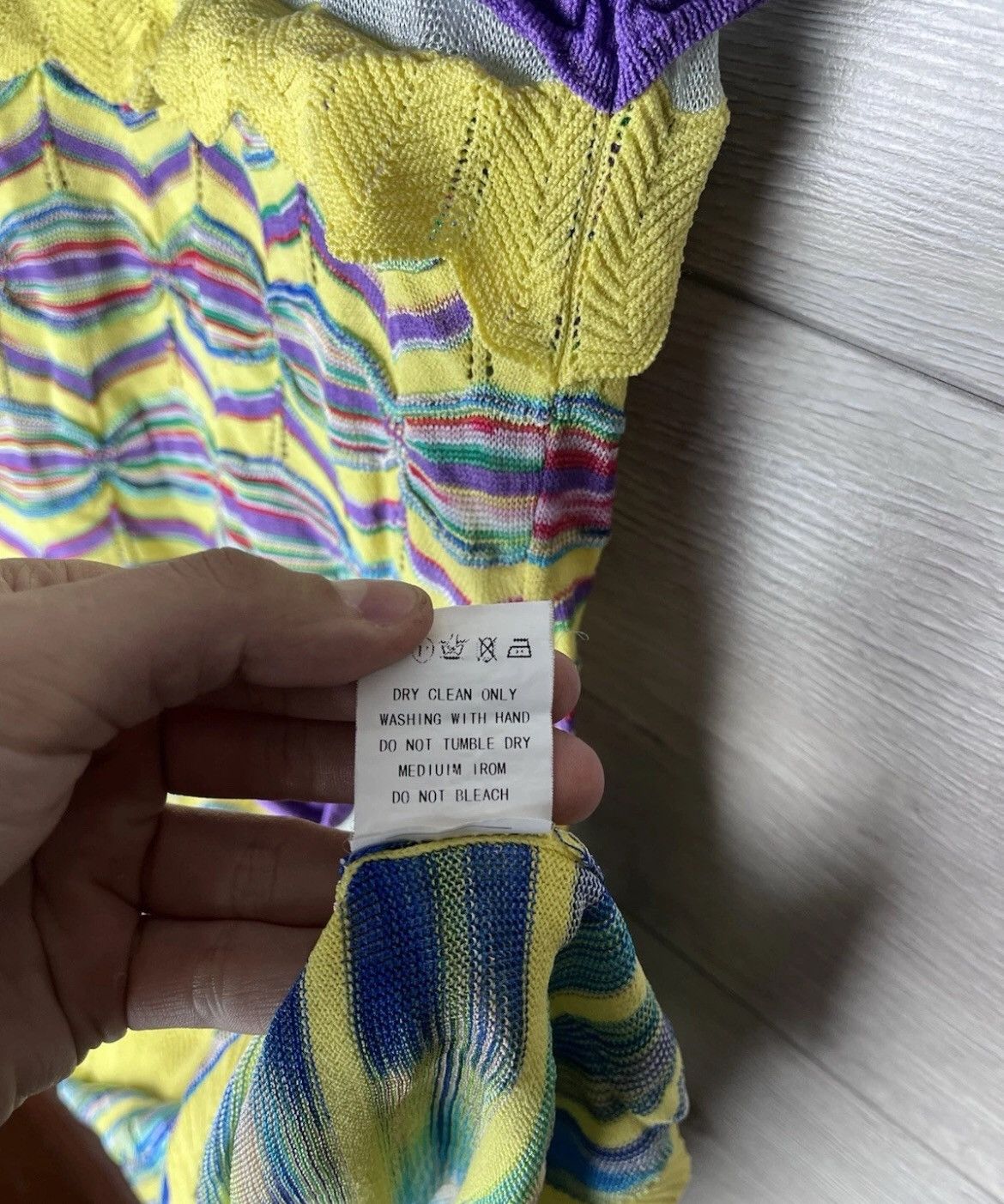 Missoni Vintage women long dress Missoni Foulard size 6 Size M / US 6-8 / IT 42-44 - 4 Thumbnail