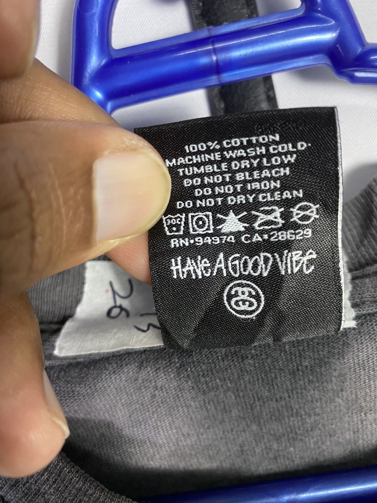 Stussy Stussy faded size s BIG LOGO HAVE A GOOD VIBE Size US S / EU 44-46 / 1 - 5 Thumbnail