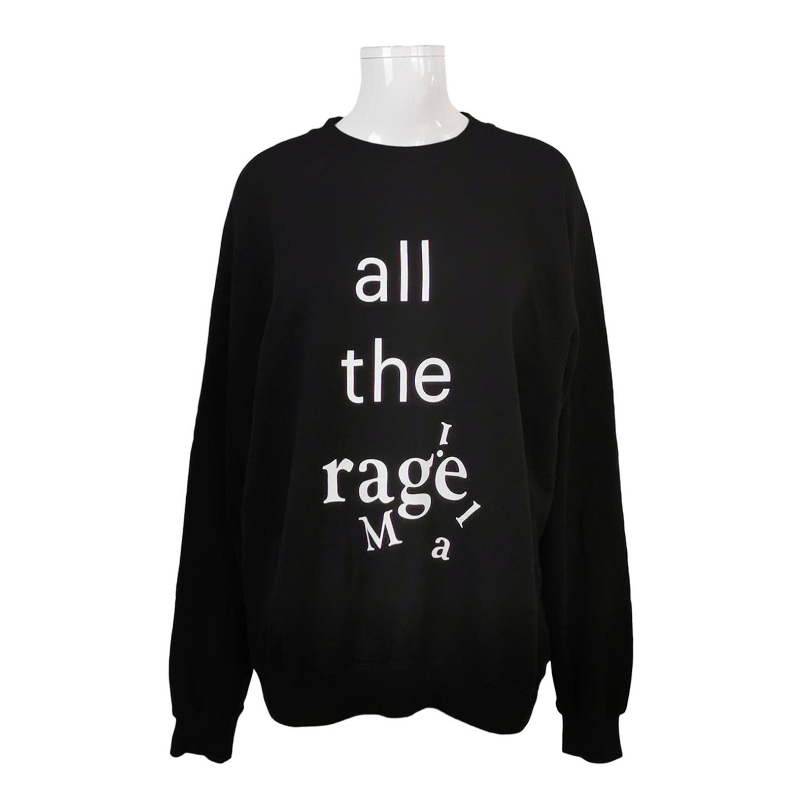 Maison Margiela Maison Margiela All The Rage Graphic Sweatshirt XS Size XS / US 0-2 / IT 36-38 - 1 Thumbnail